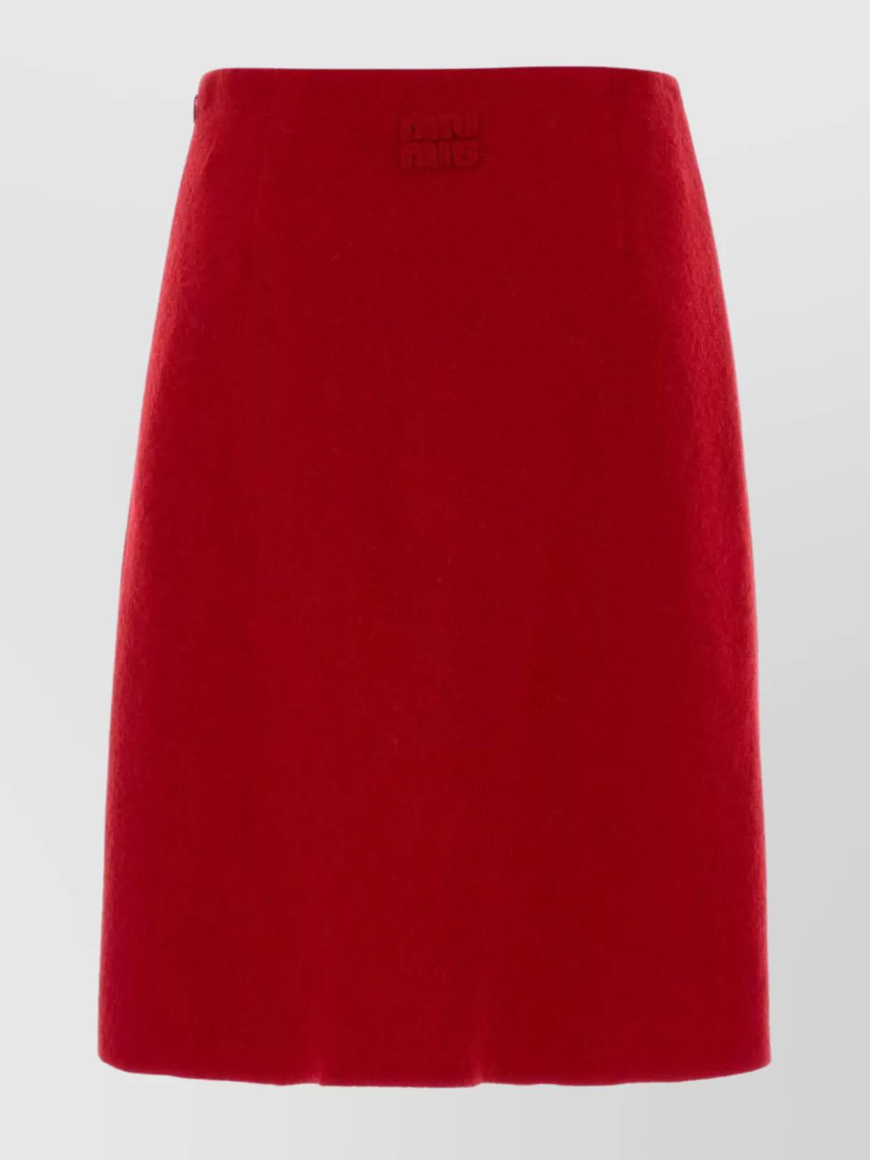 Miu Miu Mid-length skirts for Women | Online Sale up to 47
