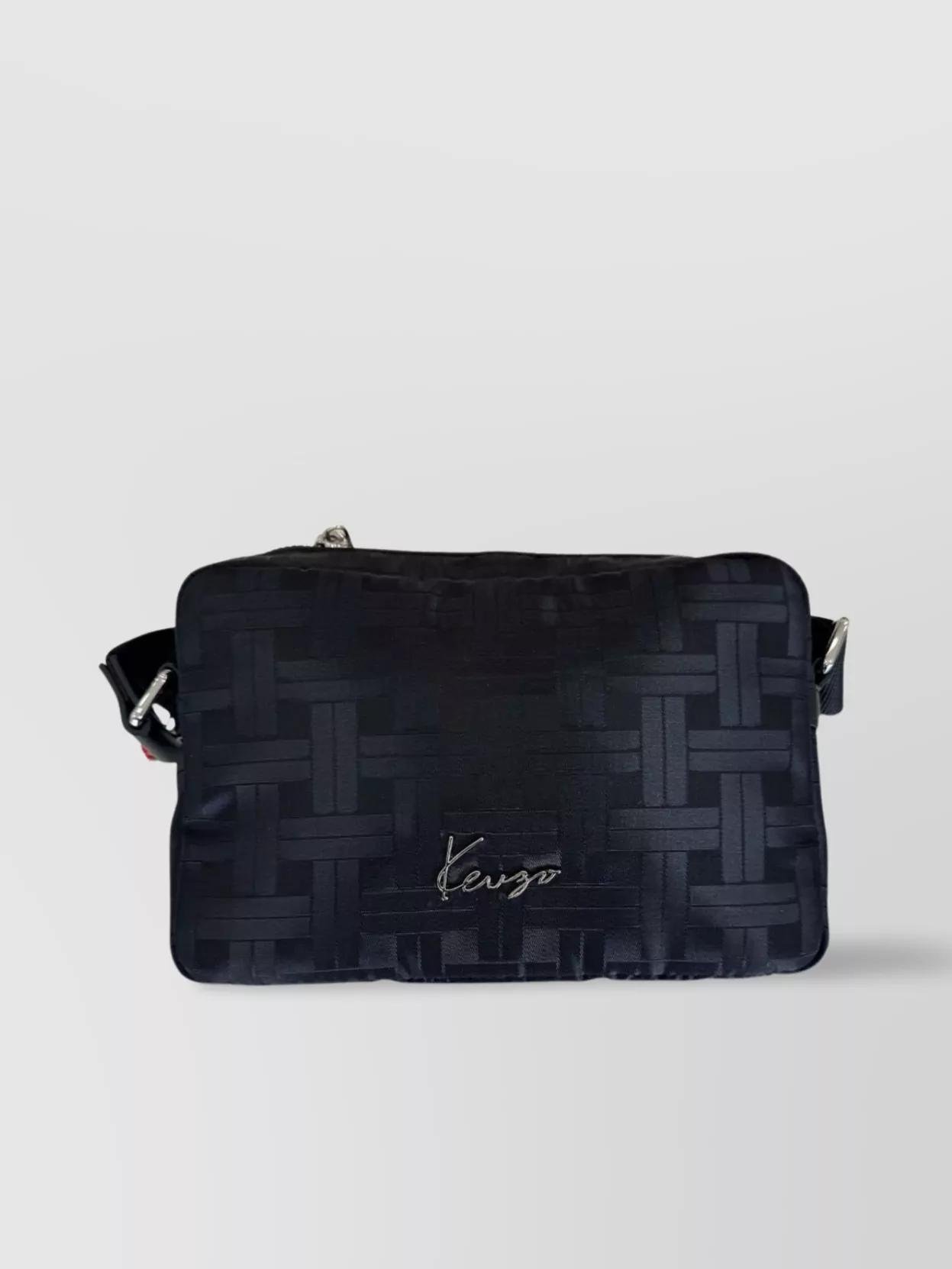 ショルダーバッグ KENZO SS25 MESSENGER BAG (FF55SA302F30 99) KENZO 48' small messenger in nylon | KENZO