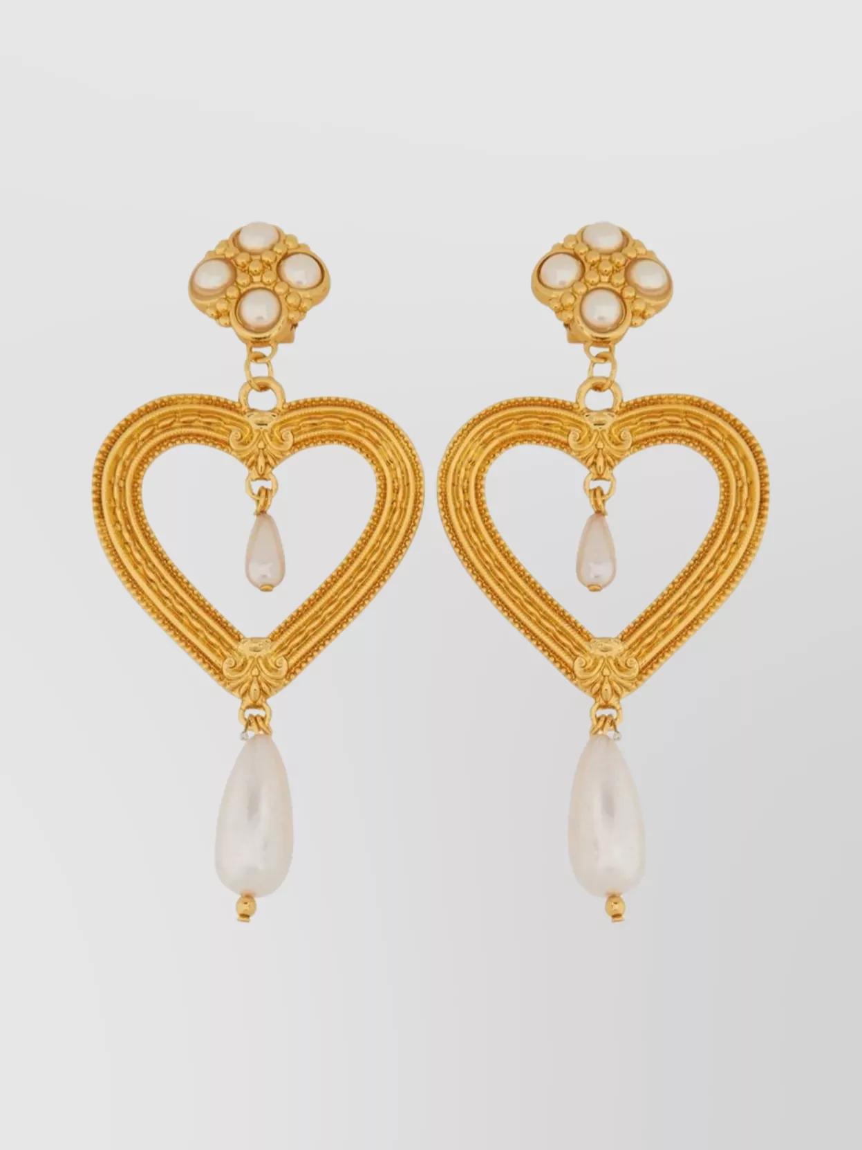 Moschino Earrings and ear cuffs for Women | Online Sale up