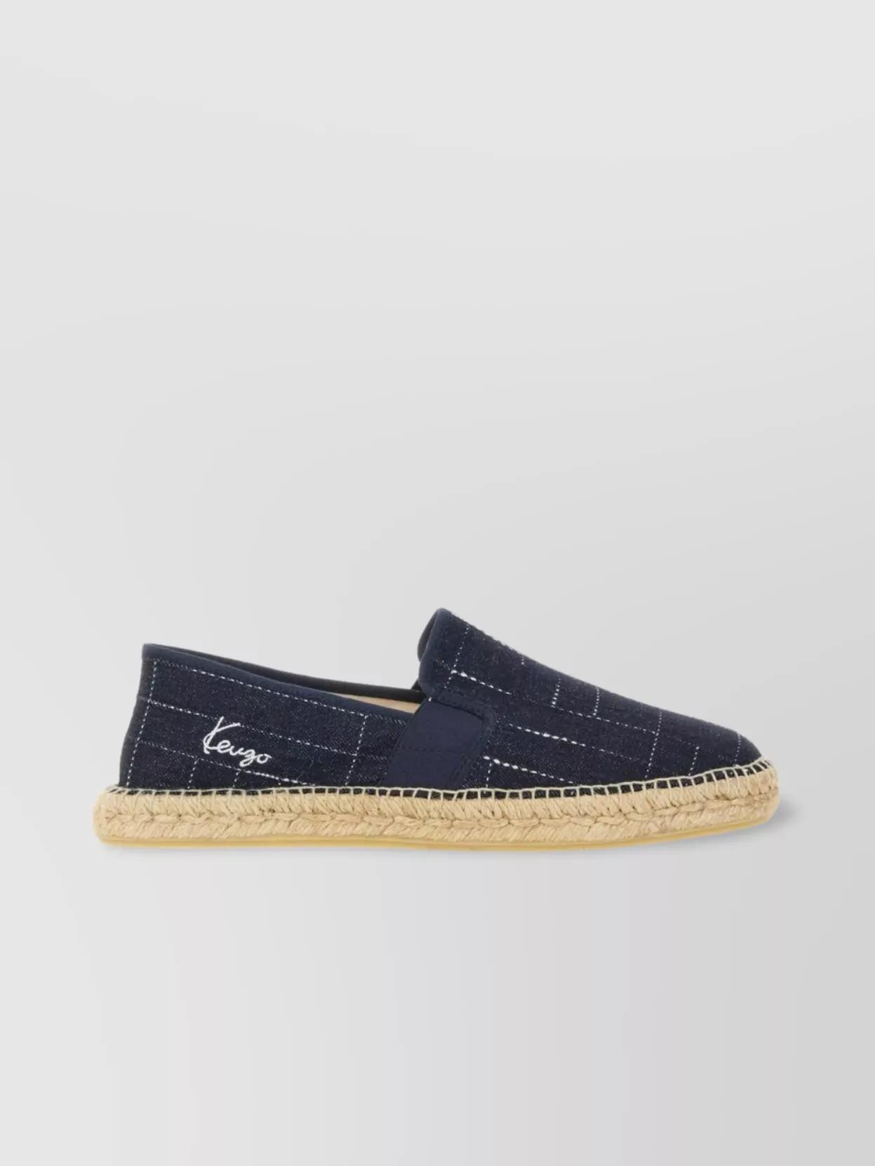 kenzo--Logo-Embroidered-Round-