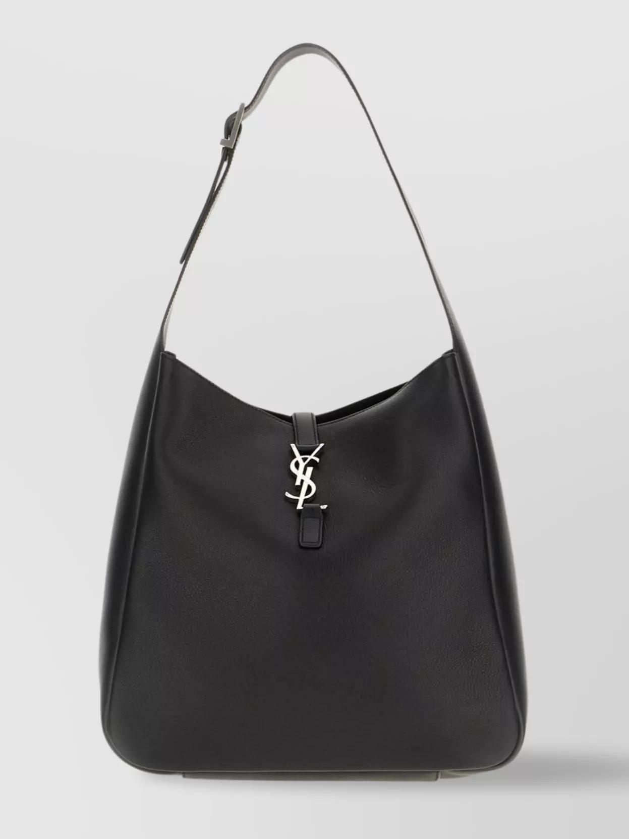 Saint Laurent Soft Structure Shoulder Bag With Adjustable Strap in