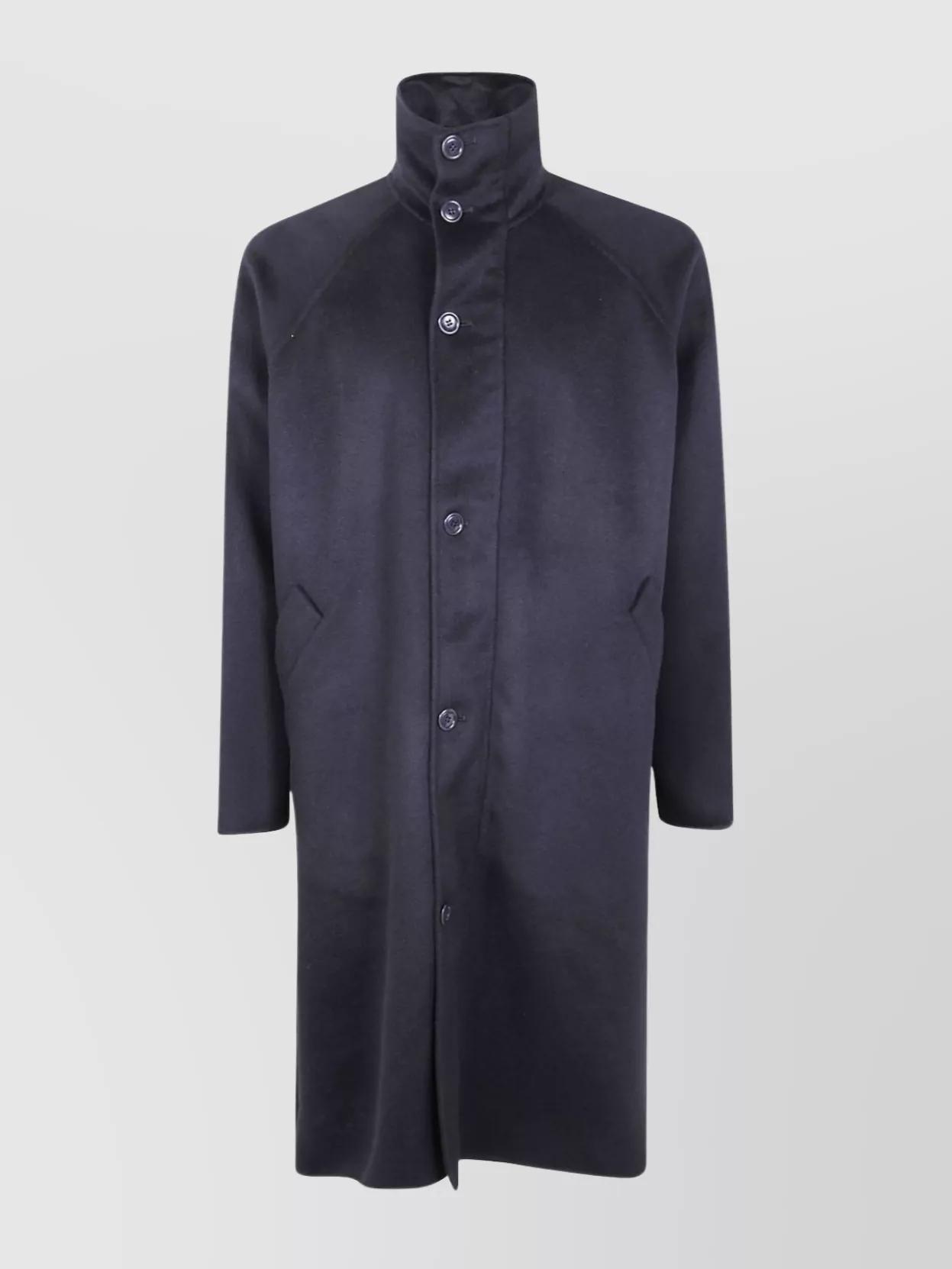 ジャケット・アウター 80s giorgio armani long wool coat 80s Jacket Giorgio Armani Coat Long Winter Fall Coat Blue