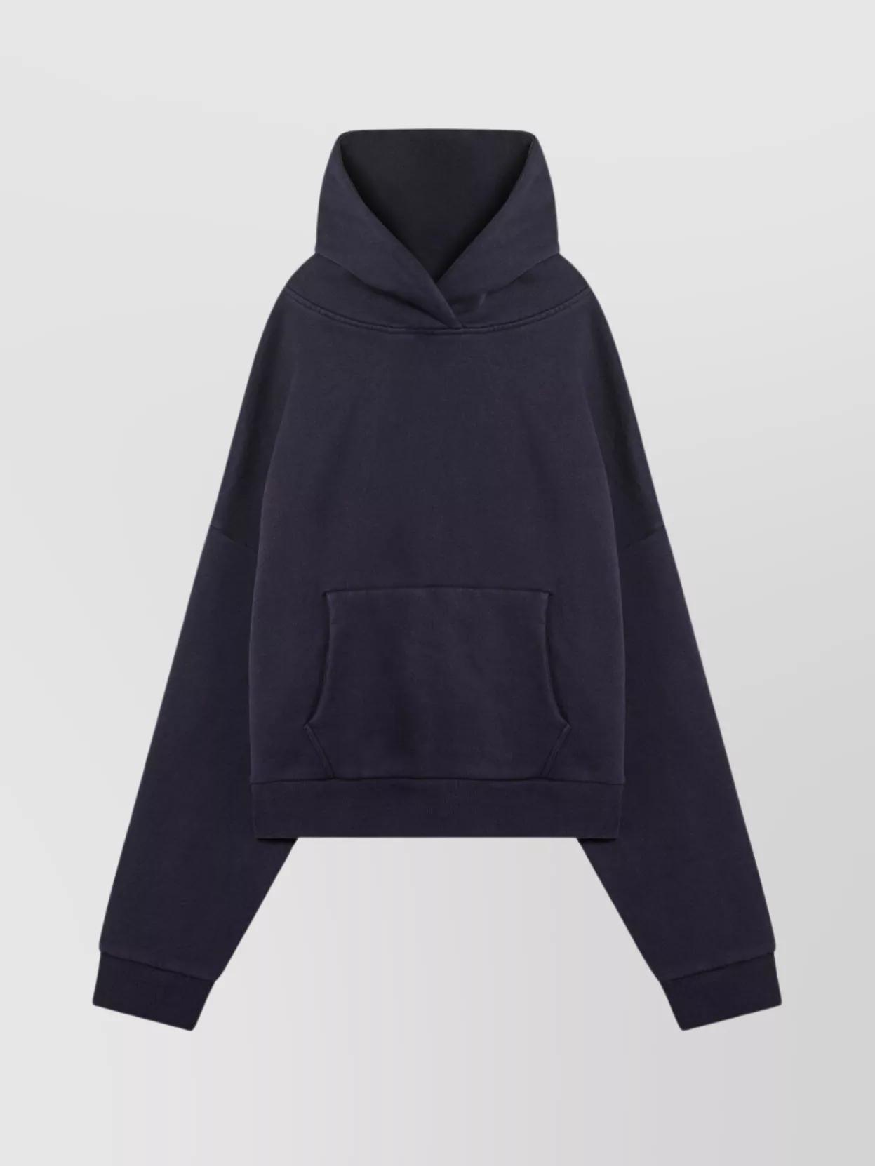 スウェット・トレーナー ENTIRE STUDIOS BLACK SWEATSHIRT IN COTTON ENTIRE STUDIOS zip-fastening Cotton Hoodie | Black | FARFETCH