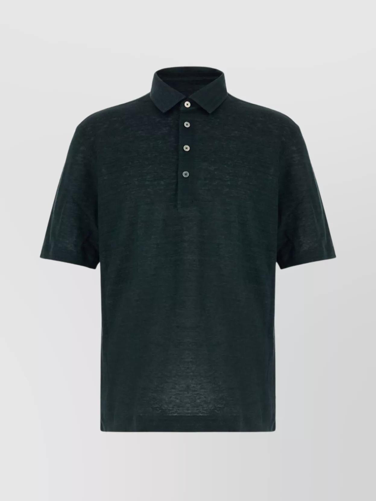 Tシャツ・カットソー ERMENEGILDO ZEGNA Men Polo Shirts RUF360A9 F765302 Green A|X Armani Exchange Men Solid Short Sleeve Contrast Logo