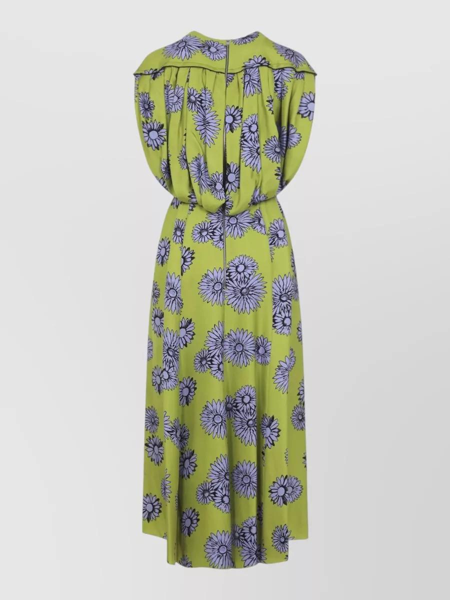self portrait green fine lace dress 60s Lanvin Belted Shirt Dress | S-M main image 0