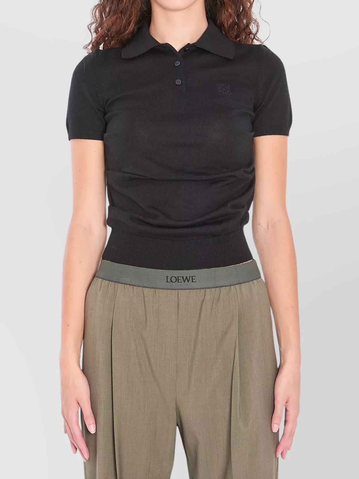 Tシャツ・カットソー Loewe Curled hips polo shirt S Loewe Knit Polo Shirt | eBay