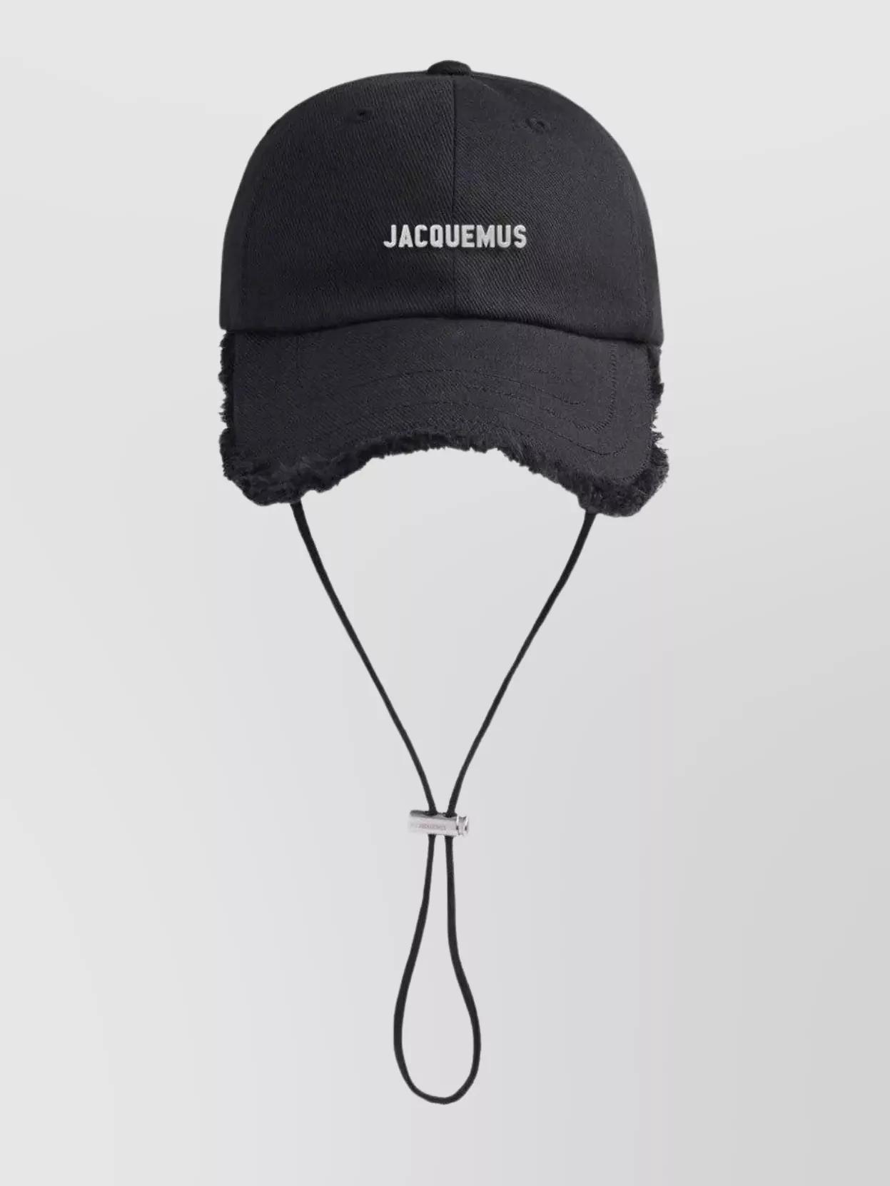 【JACQUEMUS】 アーティチョーク キャップ メンズ Black Jacquemus Hats for Men | Lyst