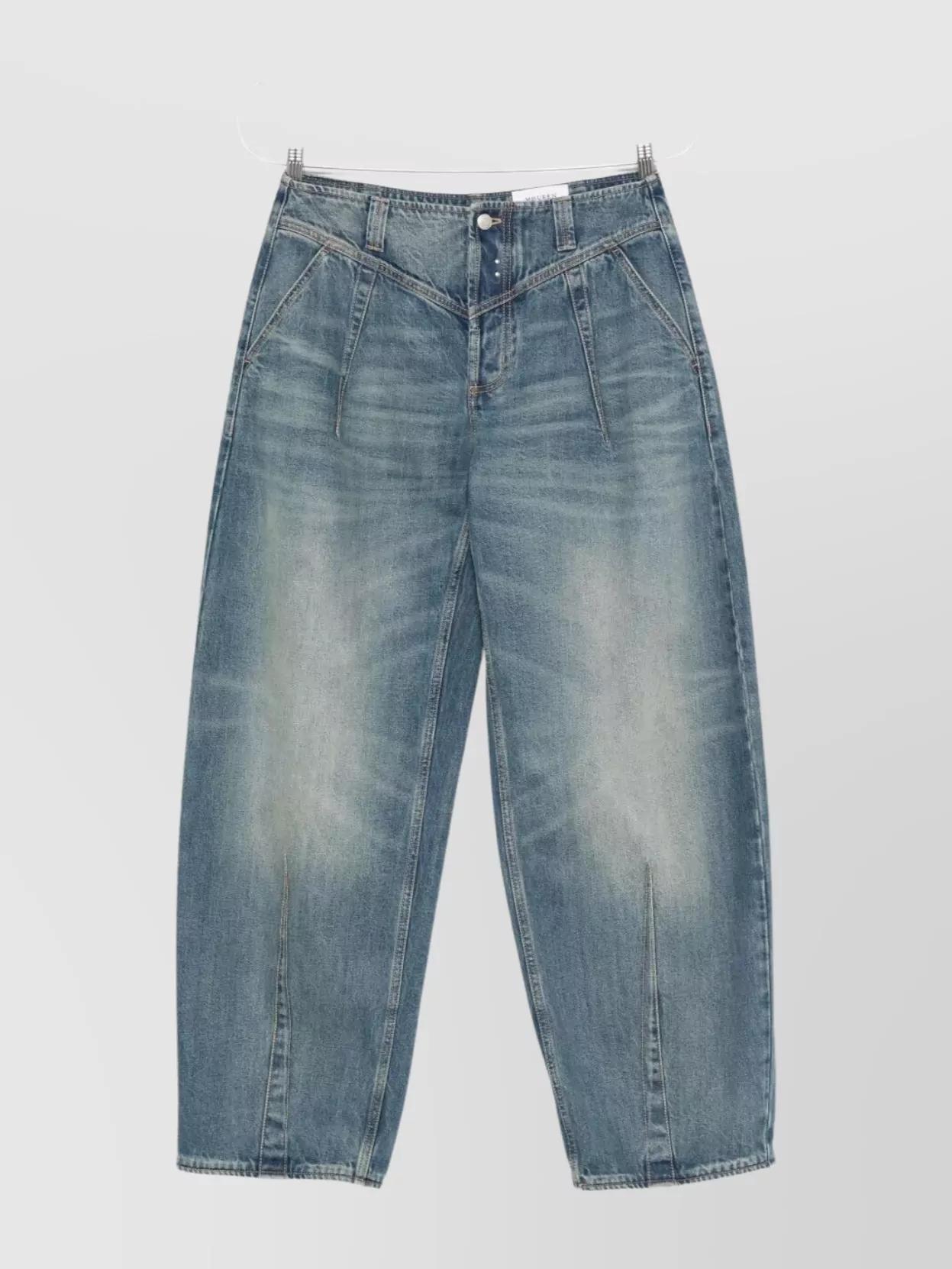デニム・ジーパン ALEXANDER McQUEEN DENIM WIDE-LEG JEANS McQueen High-Rise Wide-Leg Denim Jeans | Saks Fifth Avenue
