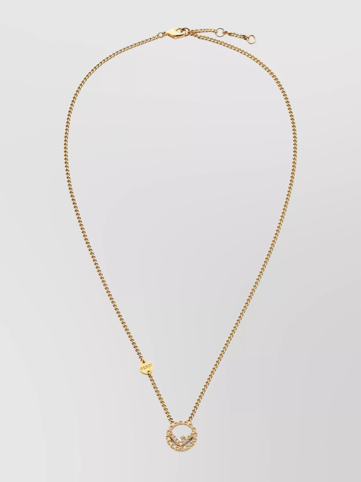 ネックレス・ペンダント FENDI Printed Plexiglass And l Forever Fendi Necklace Fendi Printed Plexiglass And Metal Forever Necklace | ModeSens