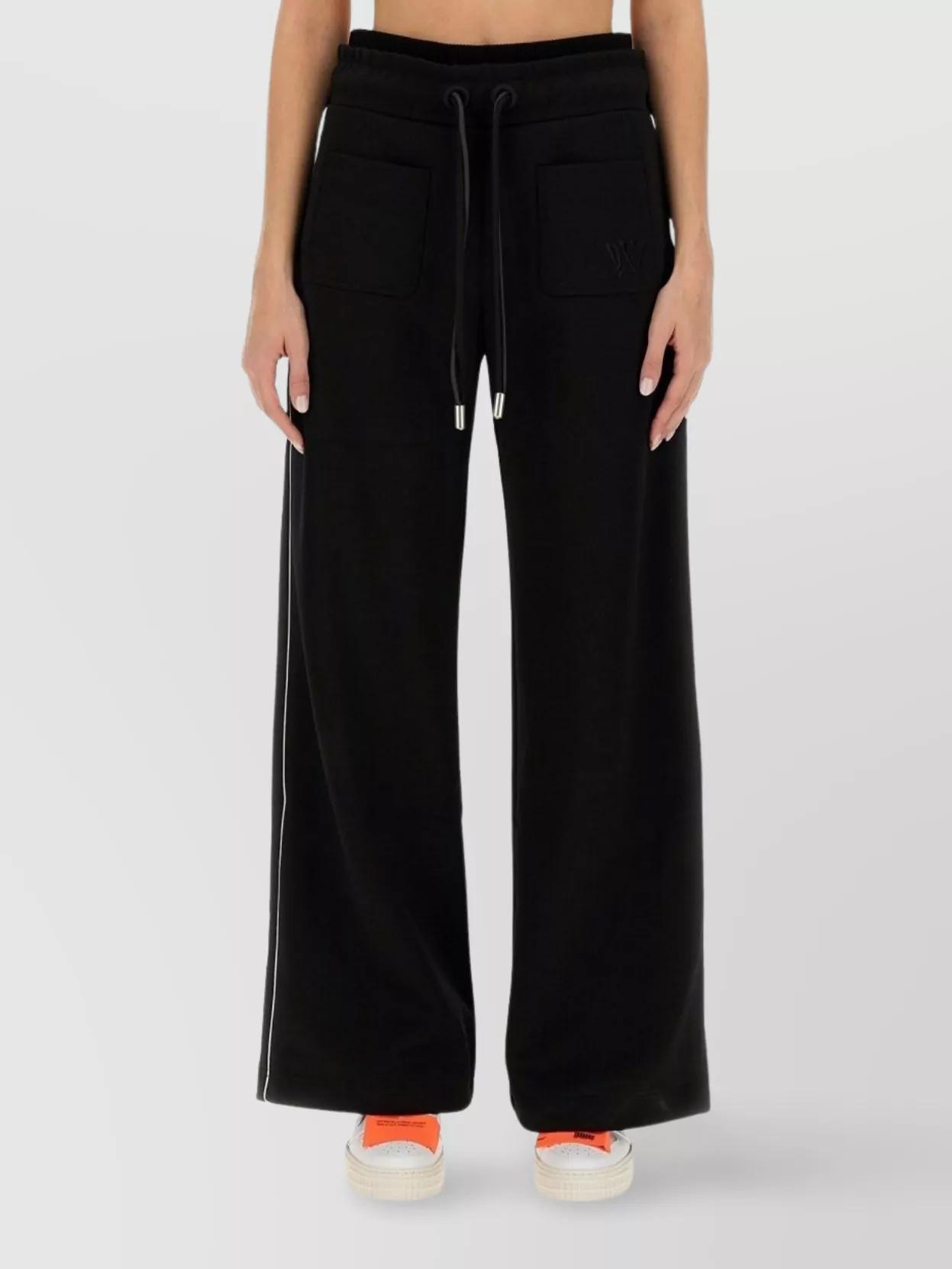 ボトムスその他 OFF WHITE Women Pants OWVI019F23JER0011010 Black Women's Pants | Off-White™