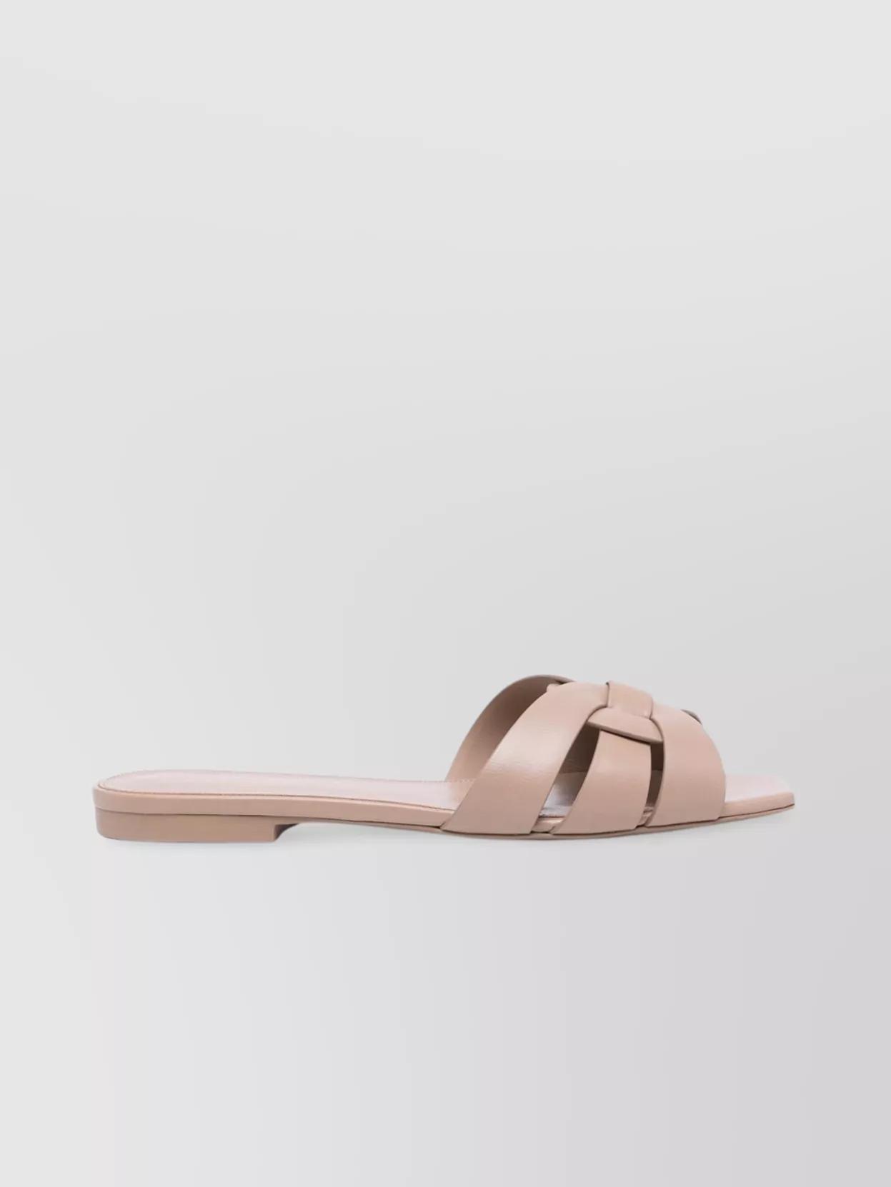 Women's Saint Laurent Flat sandals | Lyst