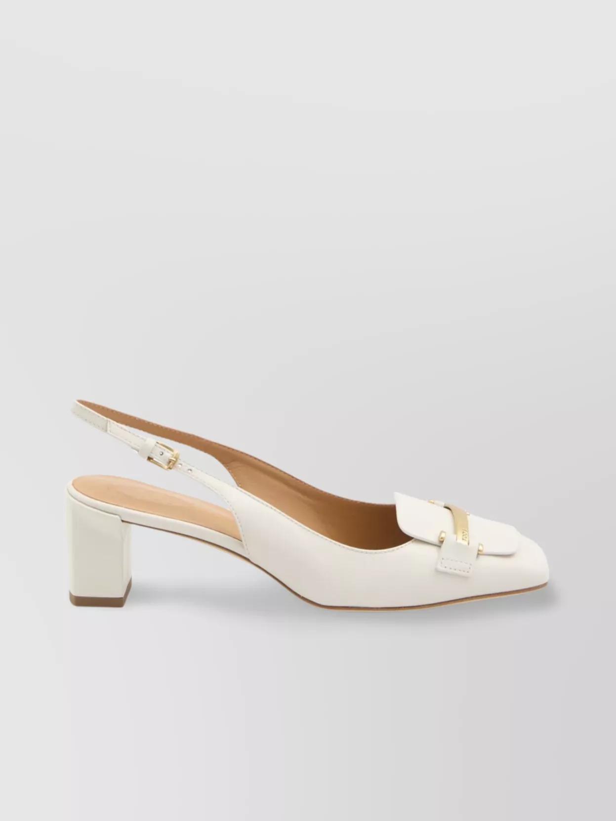 パンプス TODS SMOOTH LEATHER PUMPS Woman BLACK Pumps in Leather XXW63L0JE20SMX40B999 | Tods