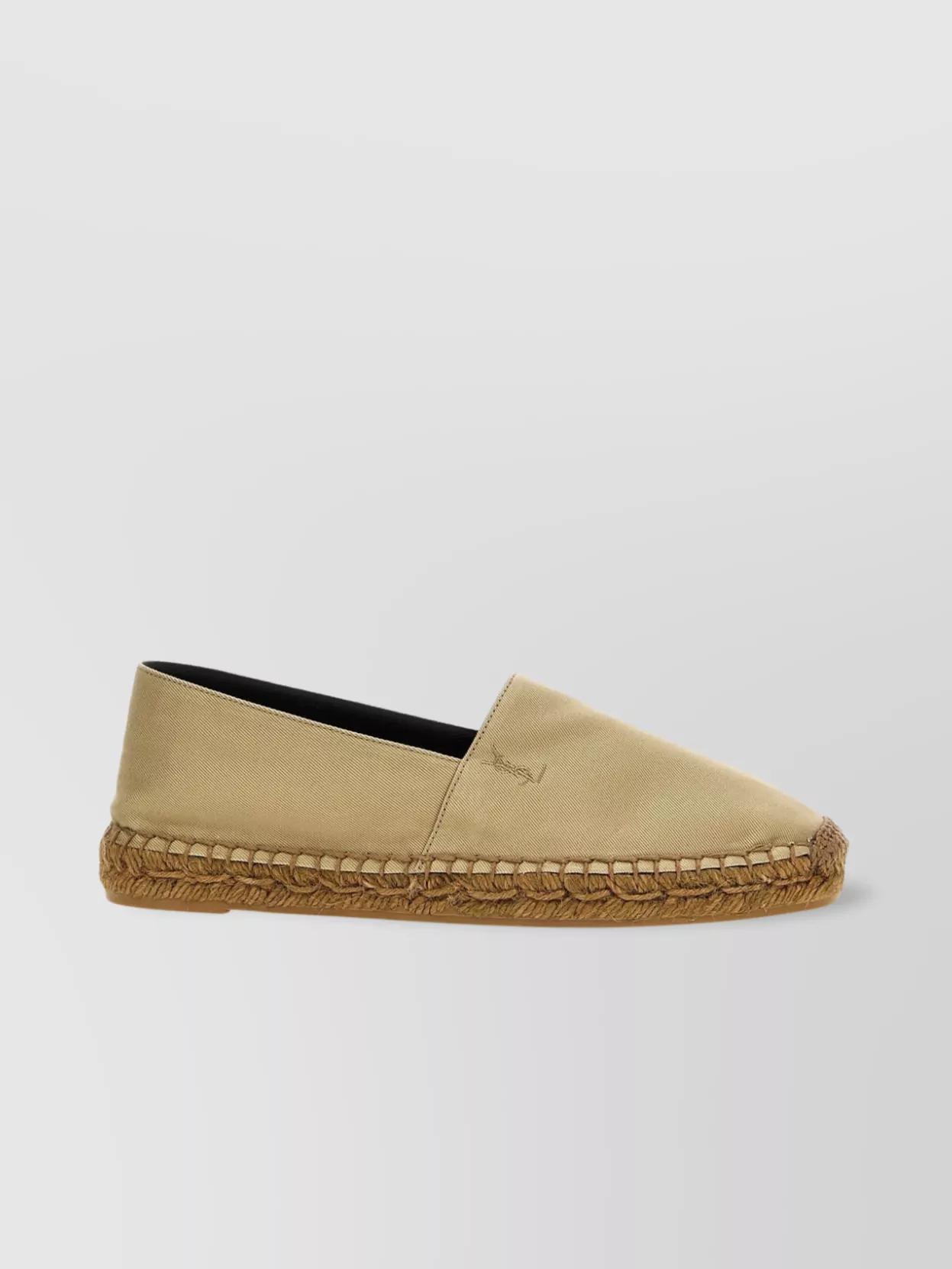 サンダル SAINT LAURENT Espadrillas サンローラン エンブロイダリー エスパドリーユ（キャンバス