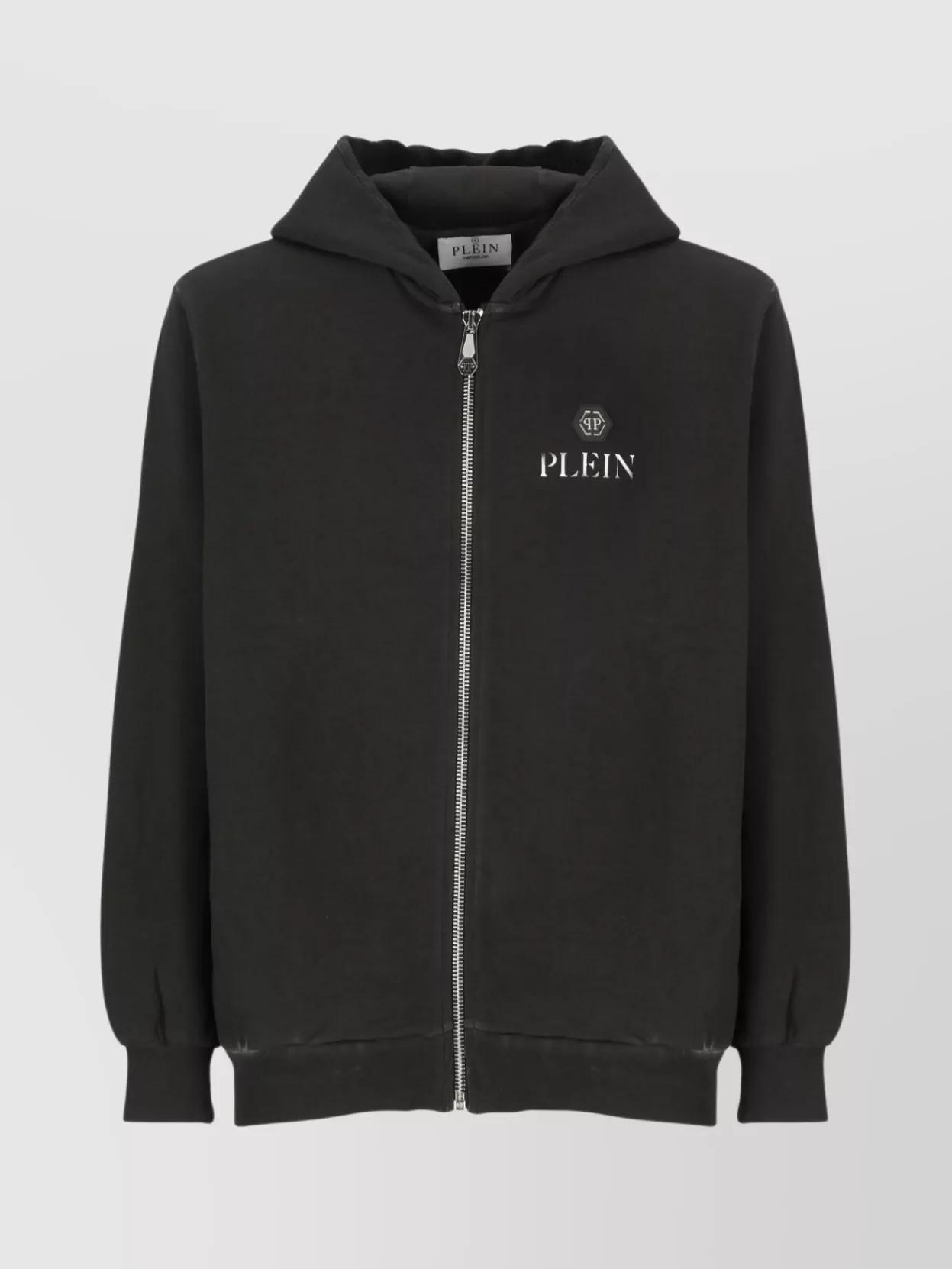 philipp-plein--Hooded-Cotton-