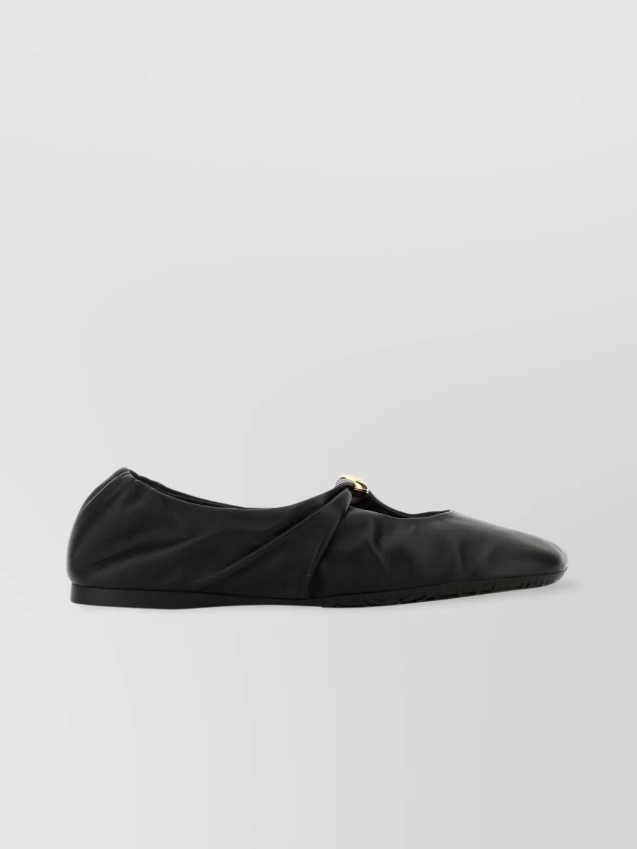 バレエシューズ Loewe Ballerinas 即発】ロエベ LOEWE FLAMENCO BALLERINA バレリーナ シューズ