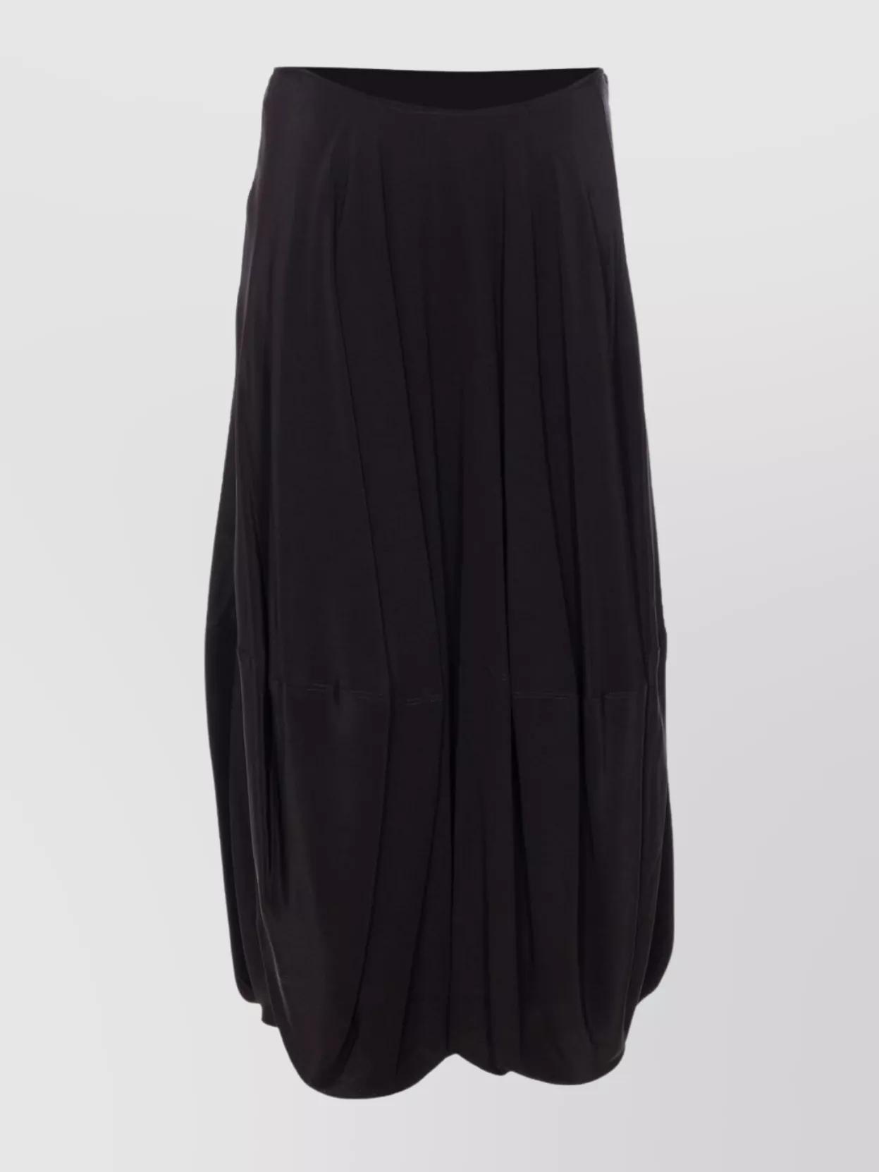 スカート laubeblanc Waist Drape Balloon skirt Waist Drape Balloon skirt – L'AUBE BLANC