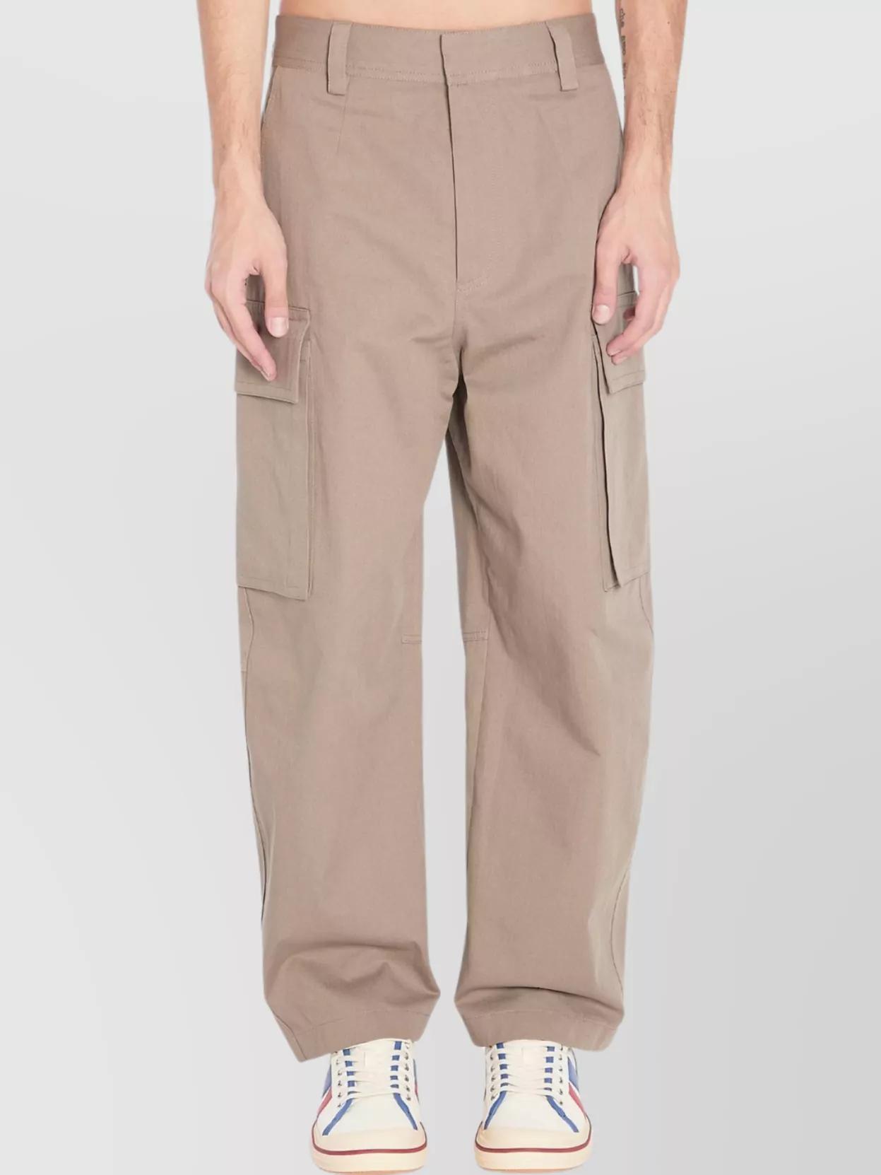 パンツ BOTTEGA VENETA Beige cotton blend cargo pant BOTTEGA VENETA | Cargo Trousers | Women | Lane Crawford