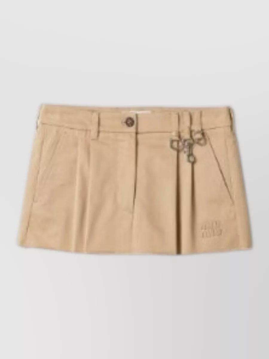 Miu Miu Shorts for Women | Online Sale up to 50% off | Lyst