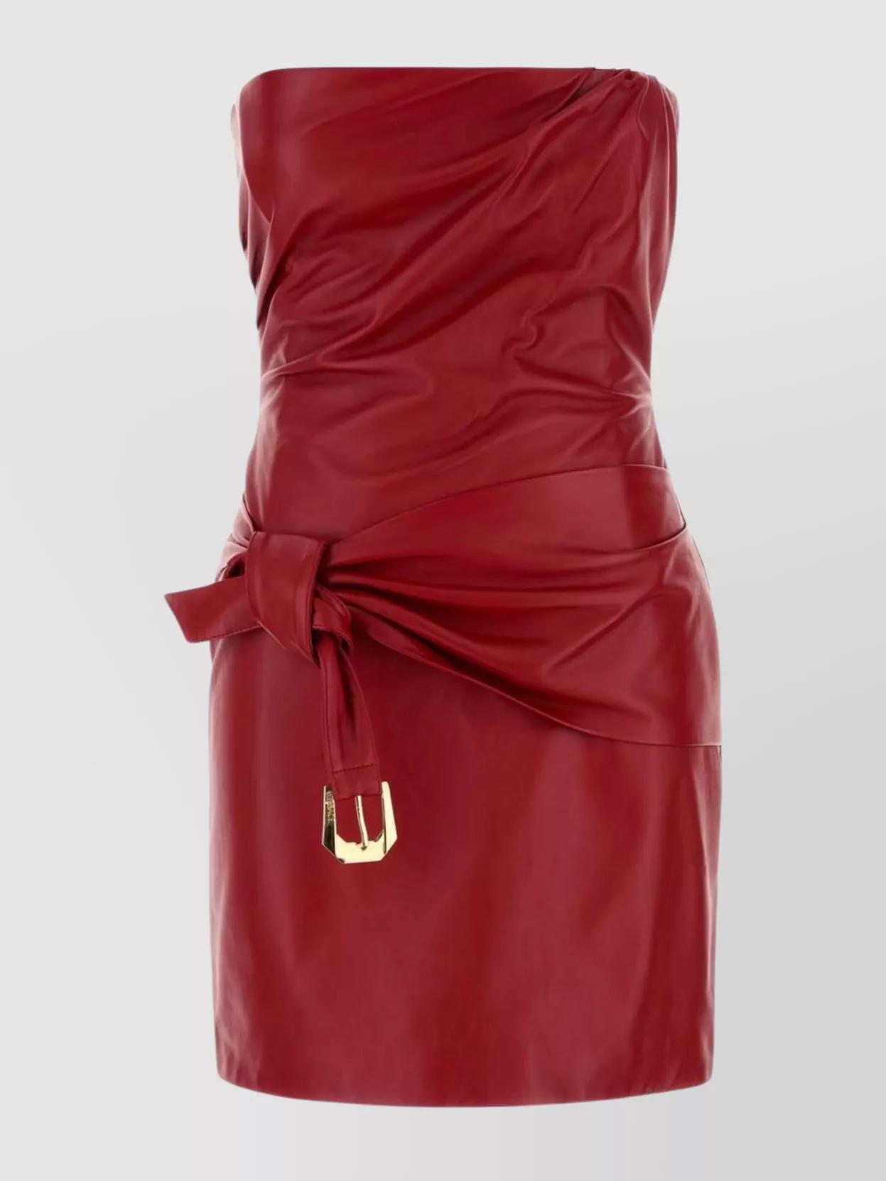 Versace Leather Dresses for Women | Lyst