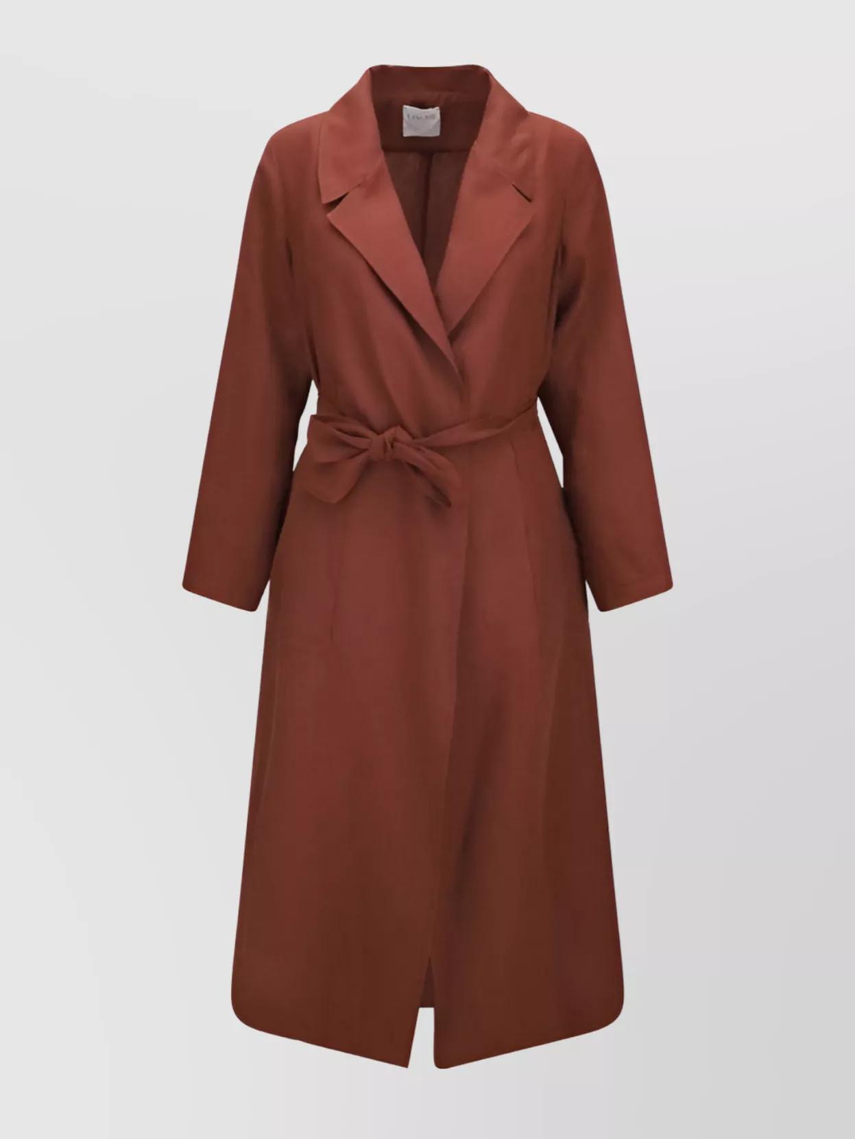Jacquard Linen Cotton Coat – La Garçonne