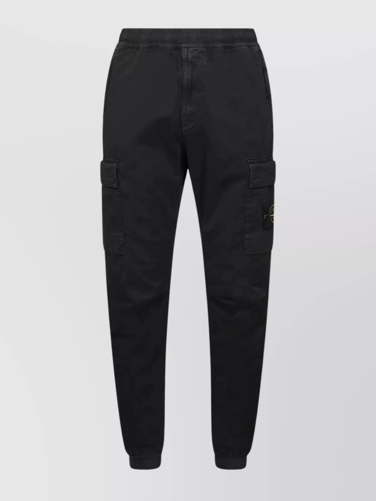 Clothing Stone Island Stitch Cotton Cargo Trousers Stone Island
