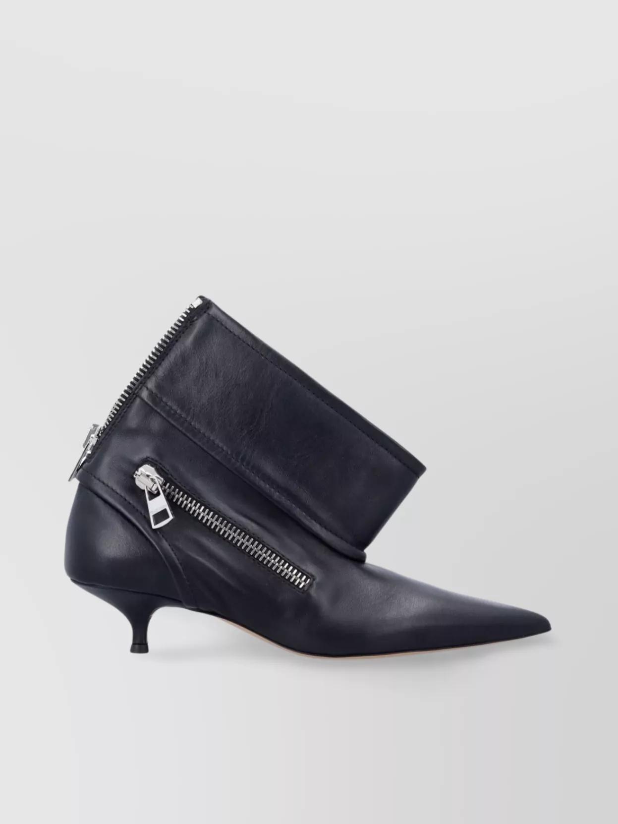 JW Anderson レザーブーツ ホワイト 23.5 JW Anderson レザー コンバットブーツ | ホワイト | FARFETCH JP