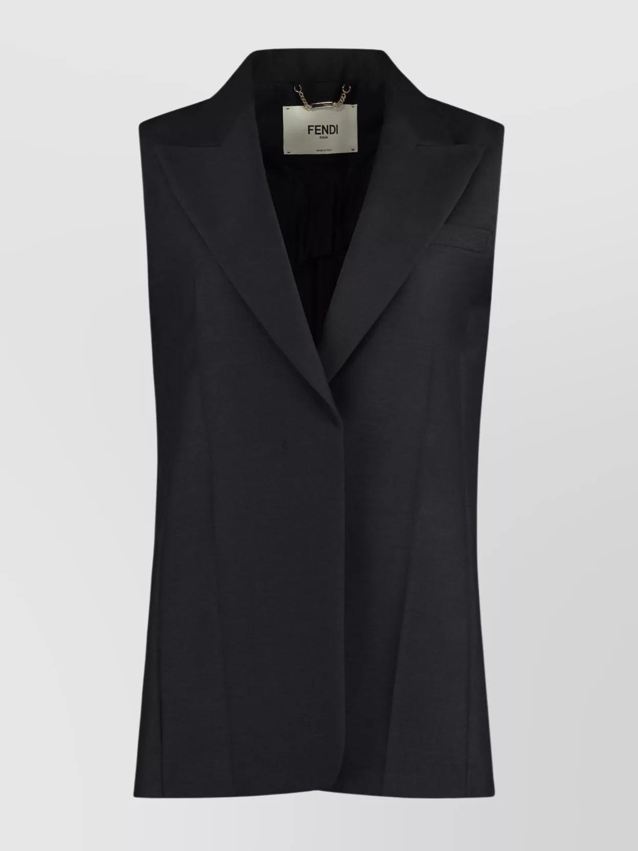 【関税＆送料込み】Fendi Tailored Vest Fendi Waistcoats and gilets for Women | Online Sale up to 72