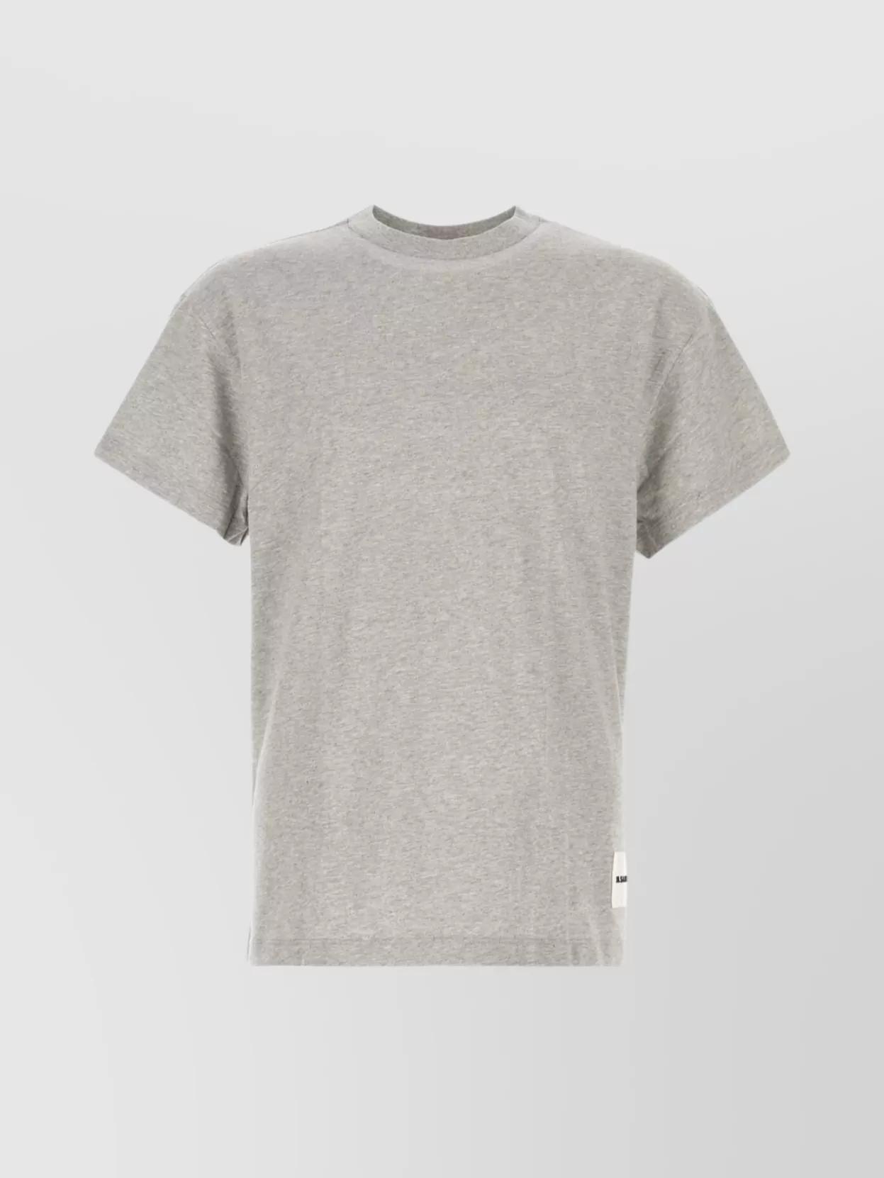 SALE!!JilSander+ コットンジャージー ショートスリーブ Tシャツ JilSander+ コットンジャージー ショートスリーブ Tシャツ L