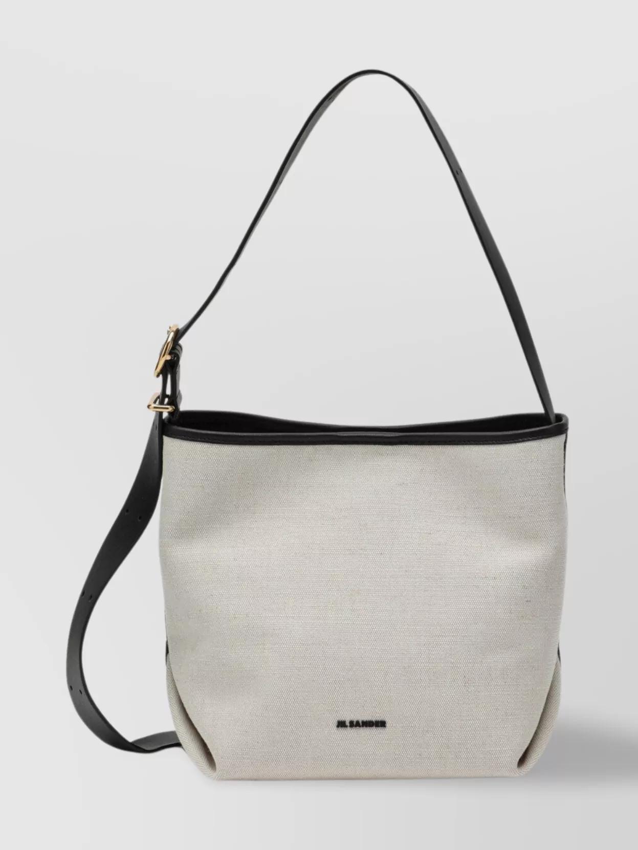 バッグ Jil Sander canvas leather shoulder bag Jil Sander - Canvas shoulder bag Jil Sander