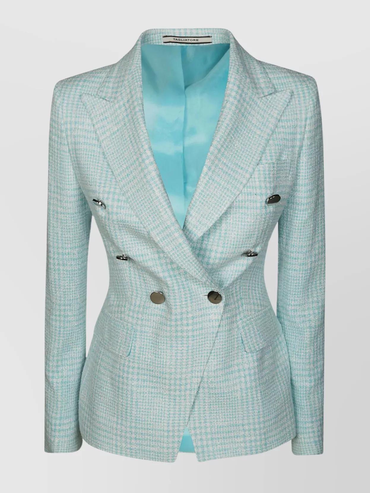 BLUELEA ブルレア Double button tweed jacket BLUELEA ブルレア Double button tweed jacket