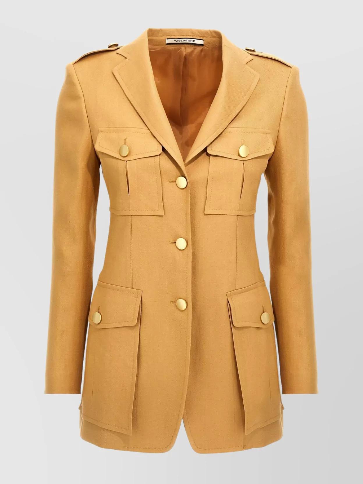 Yellow Tagliatore Jackets for Women | Lyst