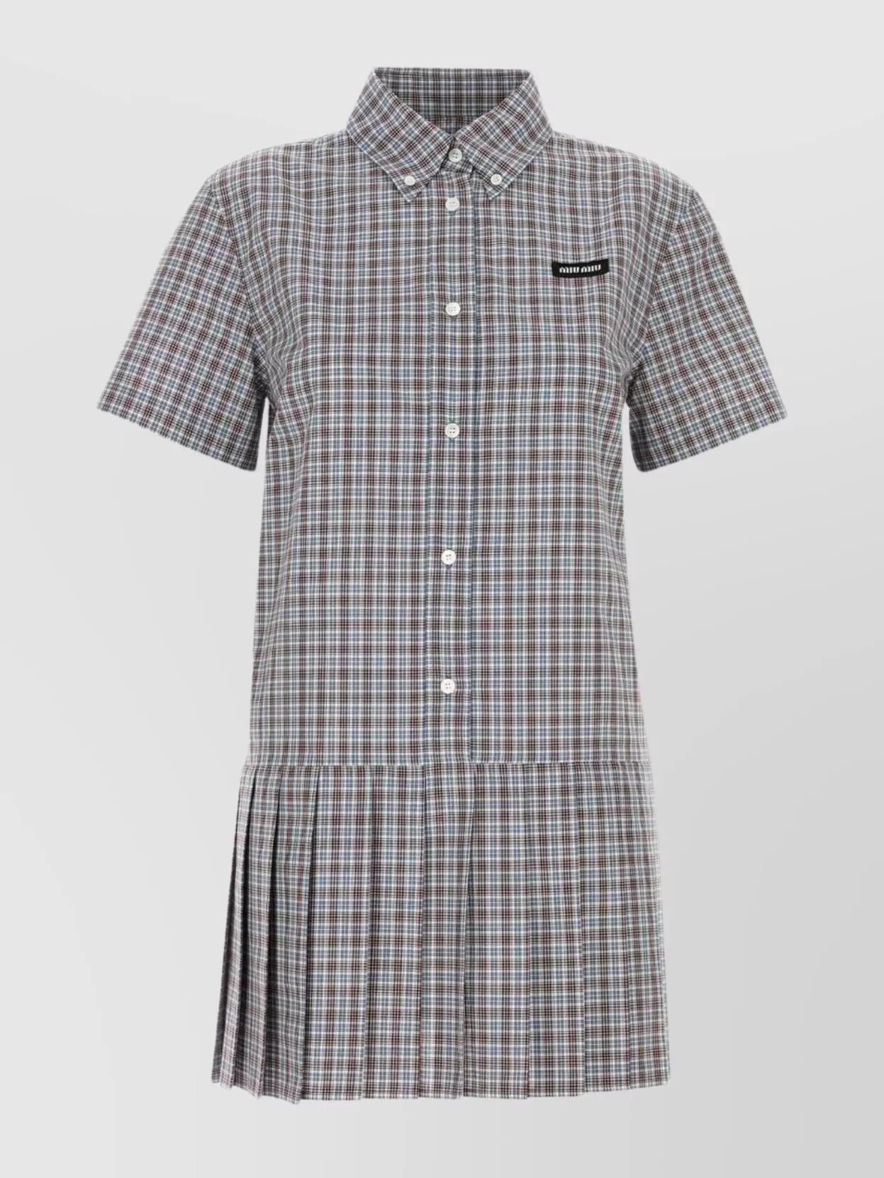 ワンピース MIU MIU  Cotton short dress 20240529_1_MIU_1-167835_000291
