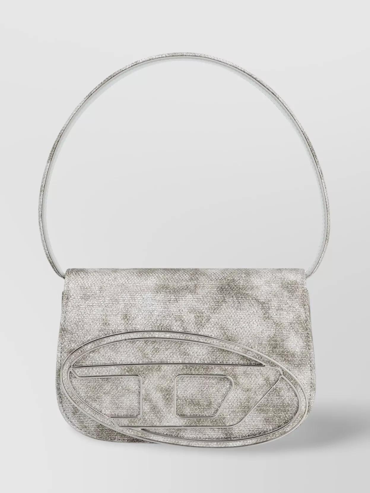 ショルダーバッグ・ポシェット Diesel 1Dr Glitter Fabric Shoulder Bag Women's 1DR-Iconic shoulder bag in glitter fabric | Pink