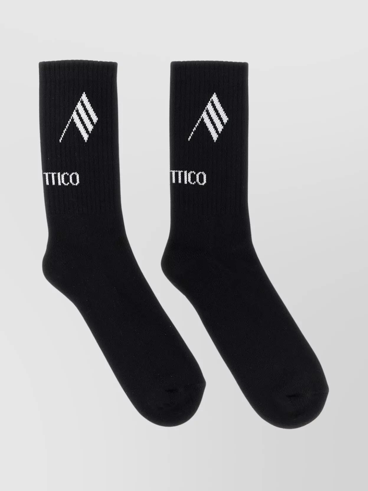 タイツ・ソックス THE ATTICO SS25 Logo socks (250WCAK00022 742) The Attico Socks for Women | Online Sale up to 64% off | Lyst