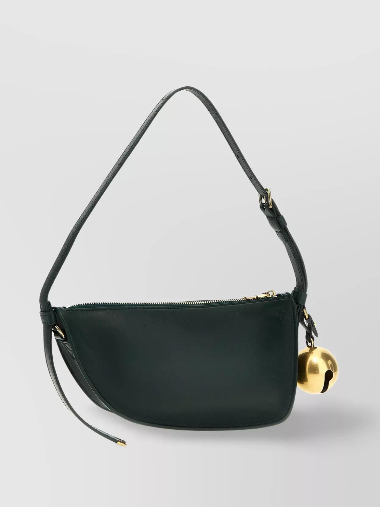 Burberry Mini Shield Sling Shoulder Bag in Black | Lyst