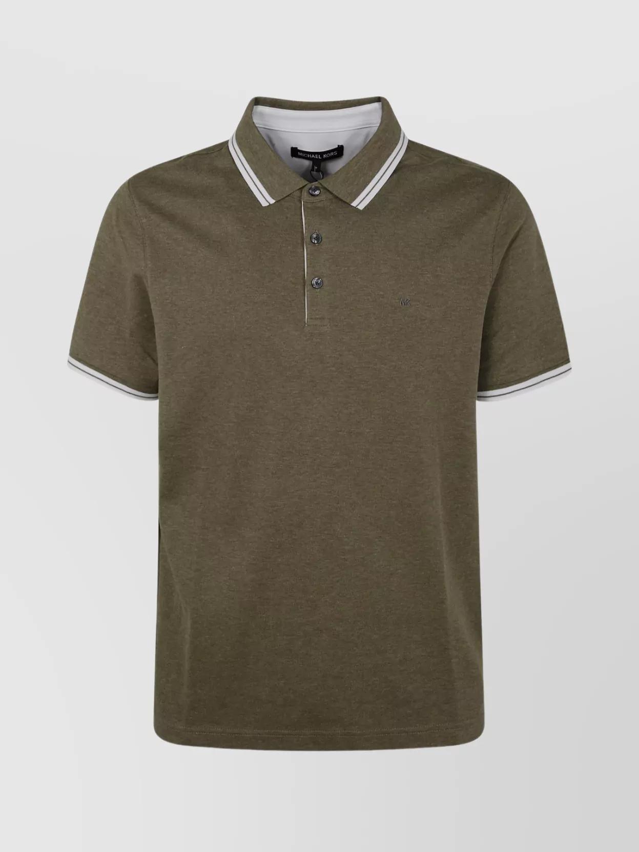 Tシャツ・カットソー Michael Kors CORE MERINOS SHORT SLEEVES POLO EMBROIDER Michael Kors Core Merinos Short Sleeves Polo Embroidery