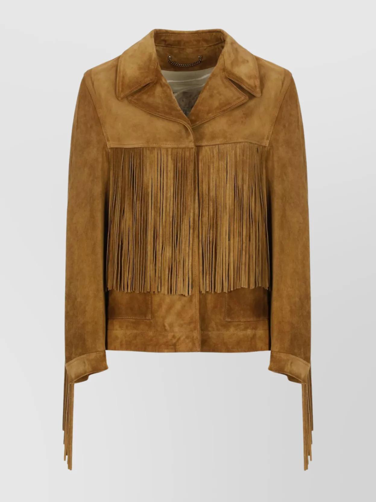 【関税&送料込】Golden  Deluxe Brand Olinda Suede Jacke Golden Goose Jackets for Women | Online Sale up to 43% off