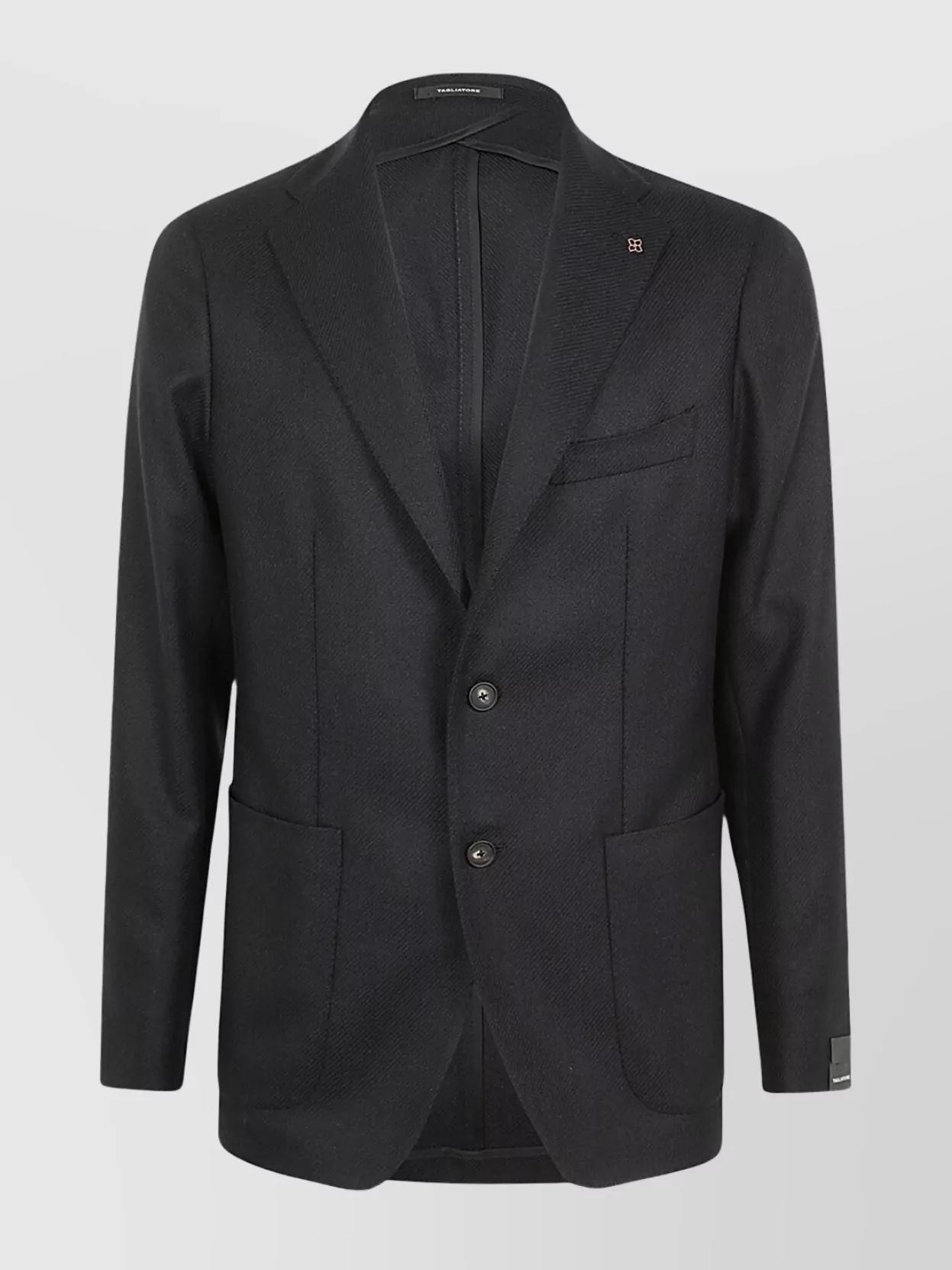 ジャケット TAGLIATORE 'Parigi' blazer Tagliatore Double-Breasted Striped PARIGI Blazer with Flap