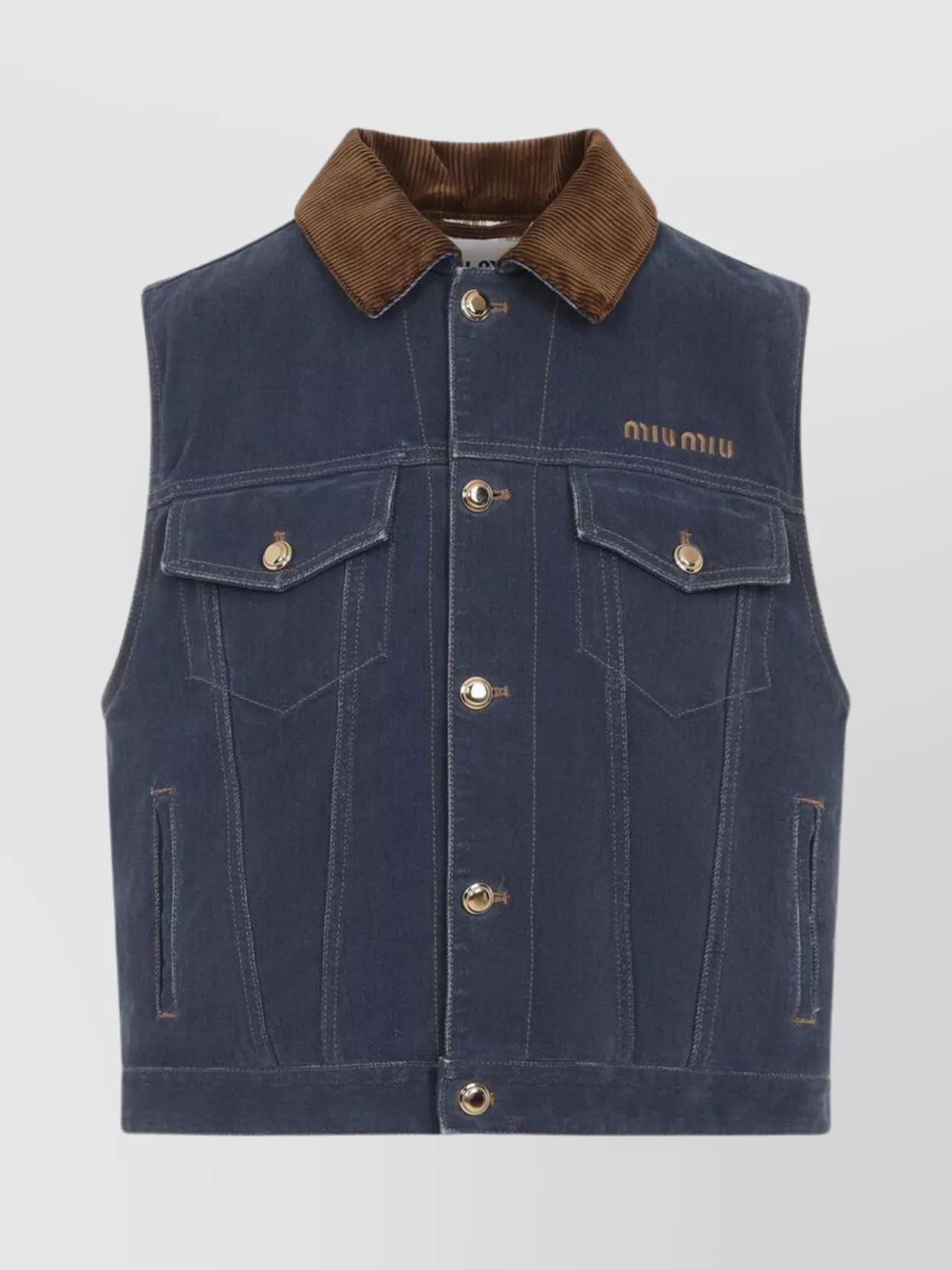 Miu Miu Jean and denim jackets for Women | Online Sale up to
