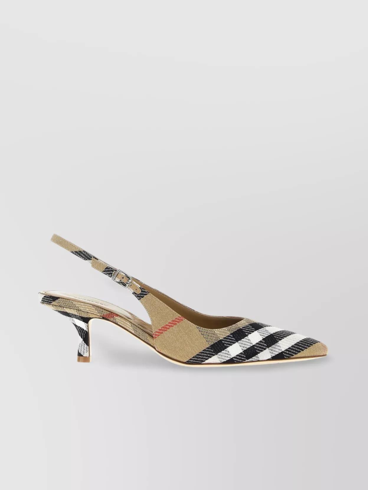 ＊BURBERRY＊ Vintage Check Peep Toe Pumps 関税/送料込 388744-1.jpg