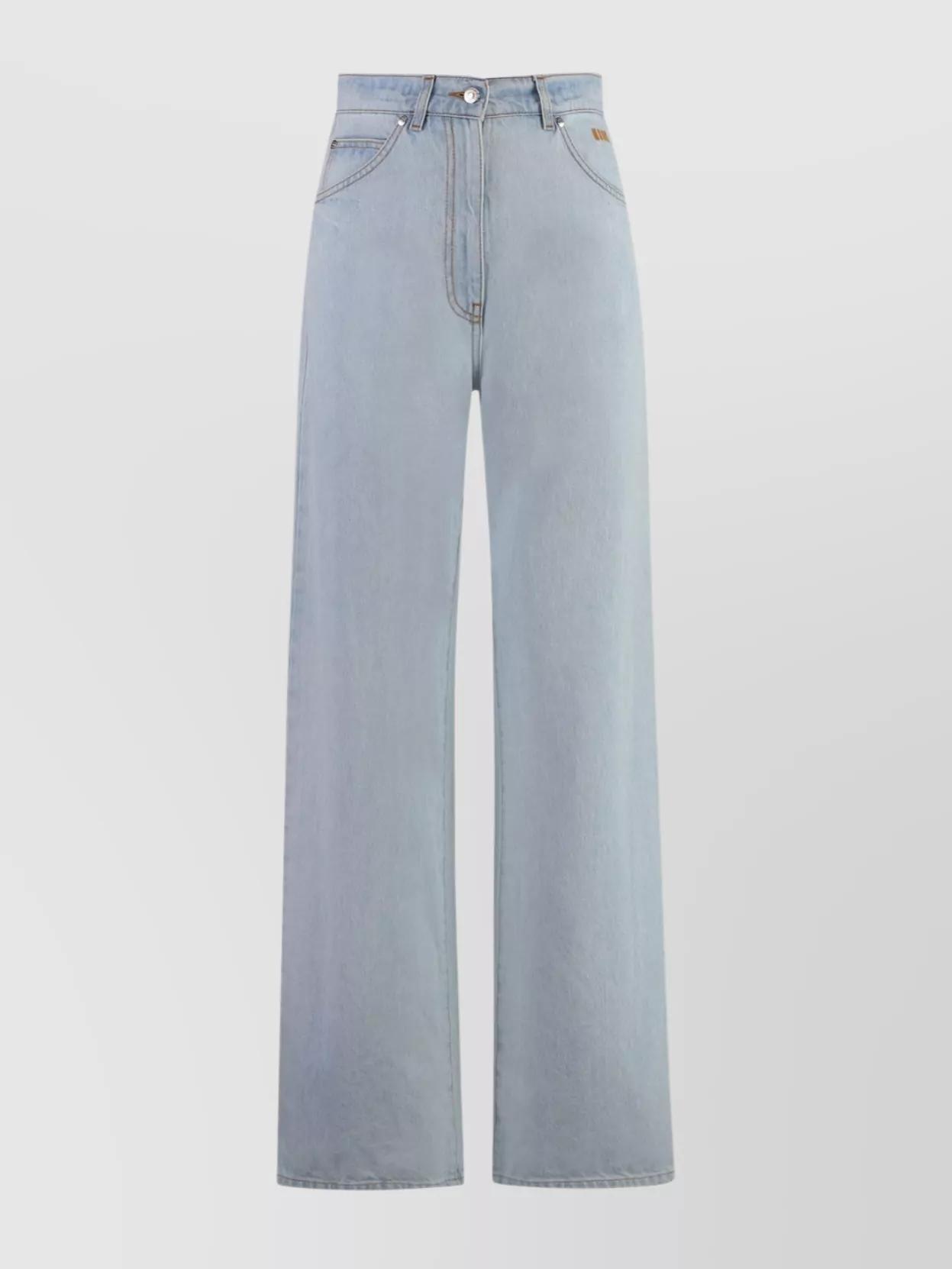 デニム・ジーパン MSGM Woman Jeans Denim 3641MDP254L247269 82 Women > Ready To Wear > Denim - MSGM Official