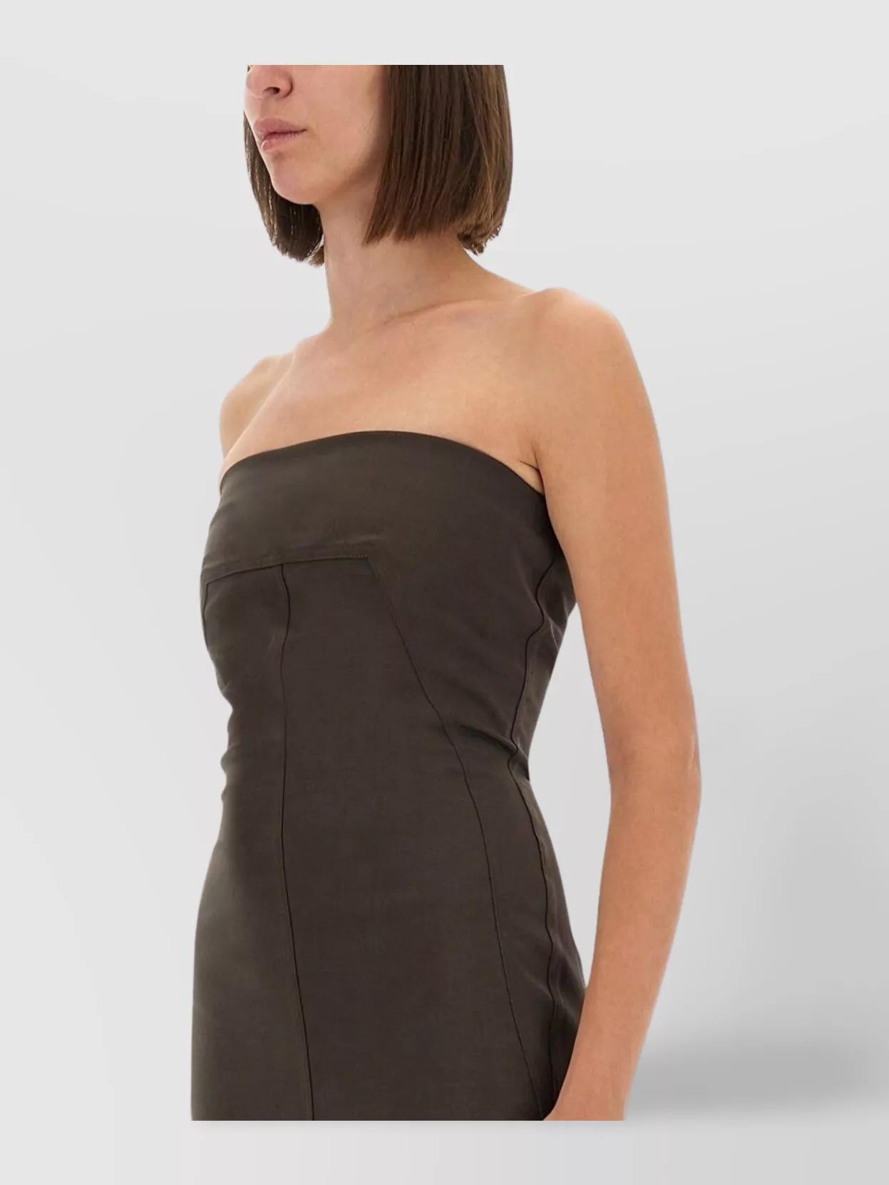 【関税&送料込】Rick Owens Crepe Mini Dress RICK OWENS Luna draped crepe-jersey mini dress | NET-A-PORTER