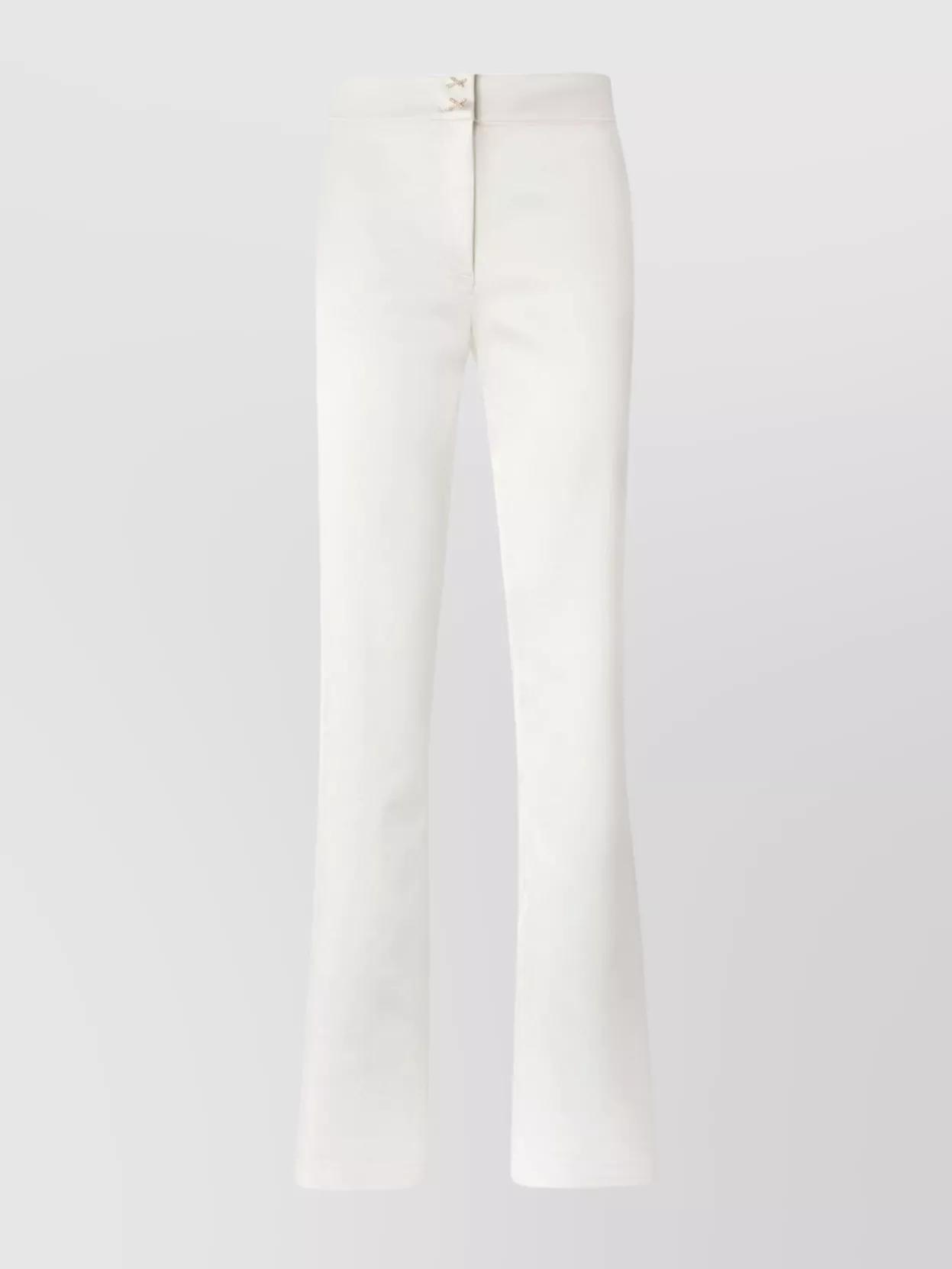 パンツ GENNY Women Straight Pants 78AJA173N0071 003 White Genny Straight-leg pants for Women | Online Sale up to 81