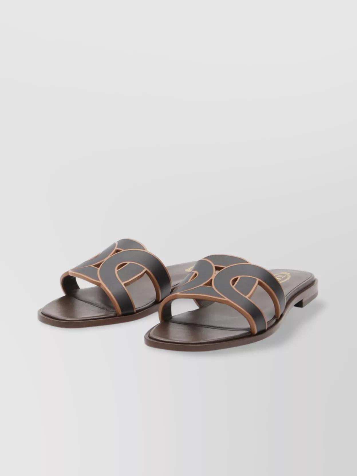 【関税&送料込】Tod'S Tod S Smooth Leather Flat Sandals Women's Tod's Sandals and Flip-Flops | Nordstrom