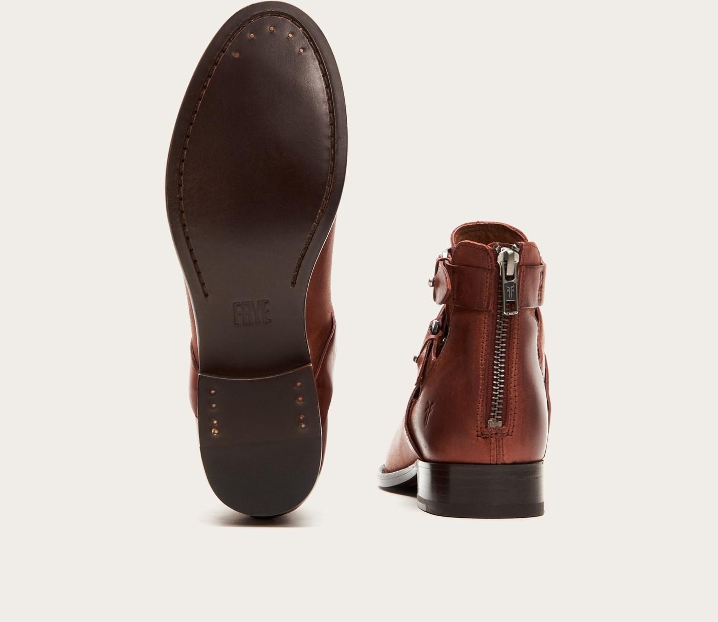 frye carly cut out shootie