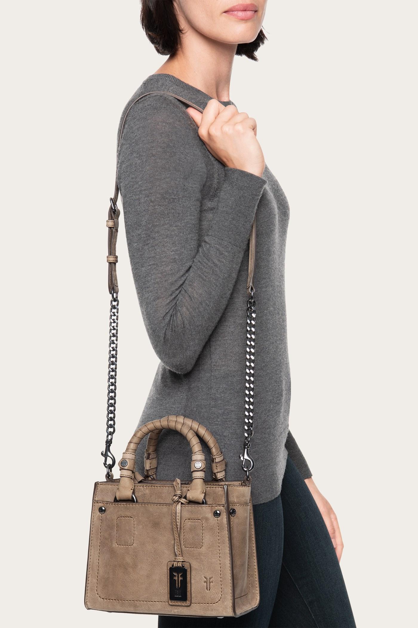 frye demi satchel