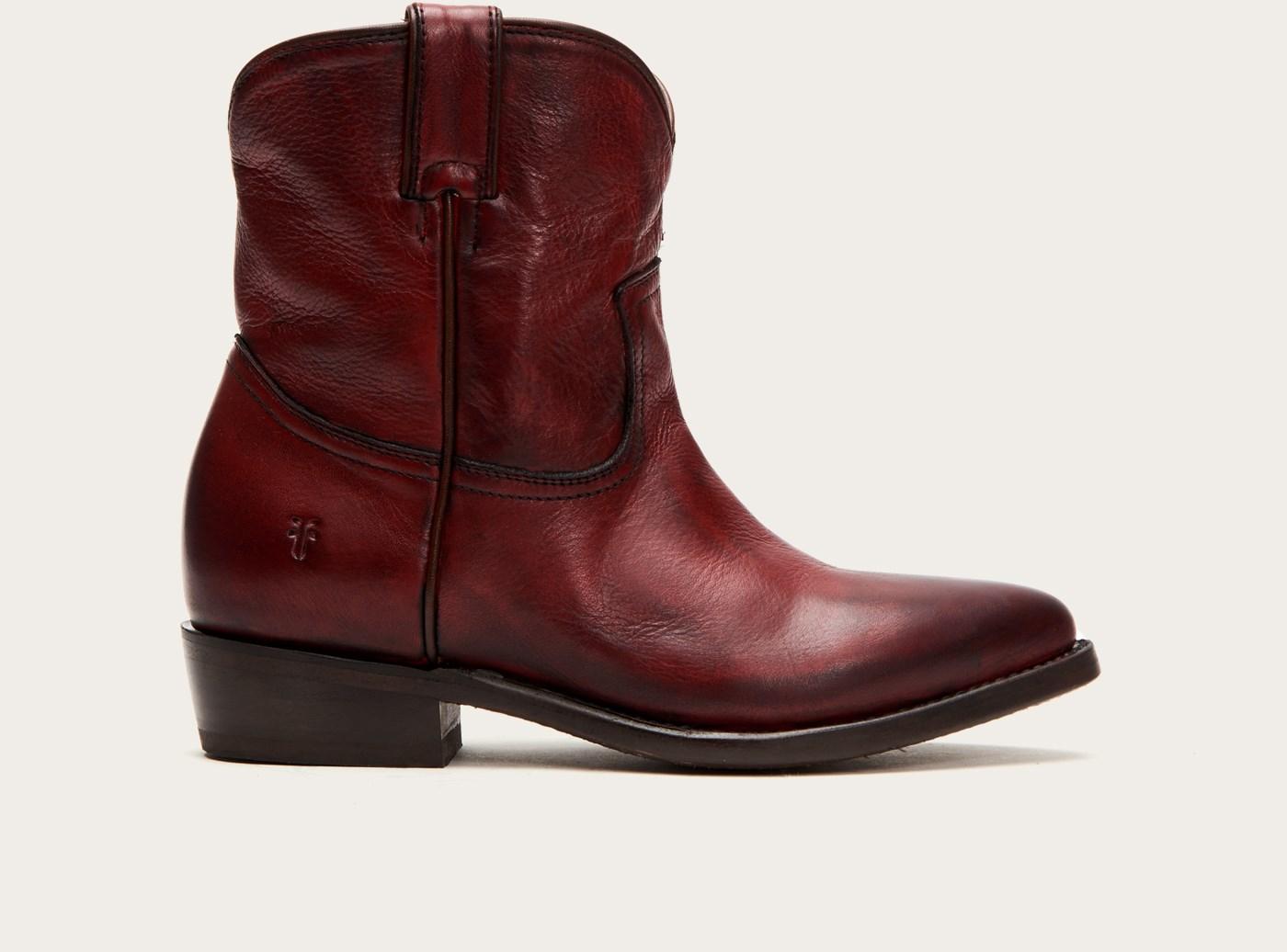 frye billy short red