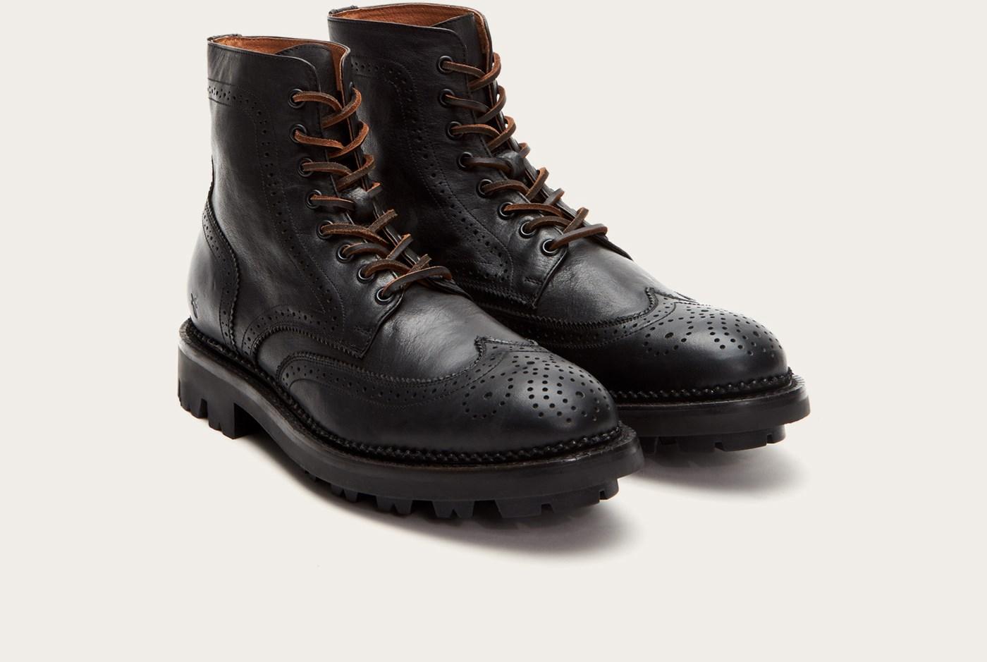 frye tanker lace up