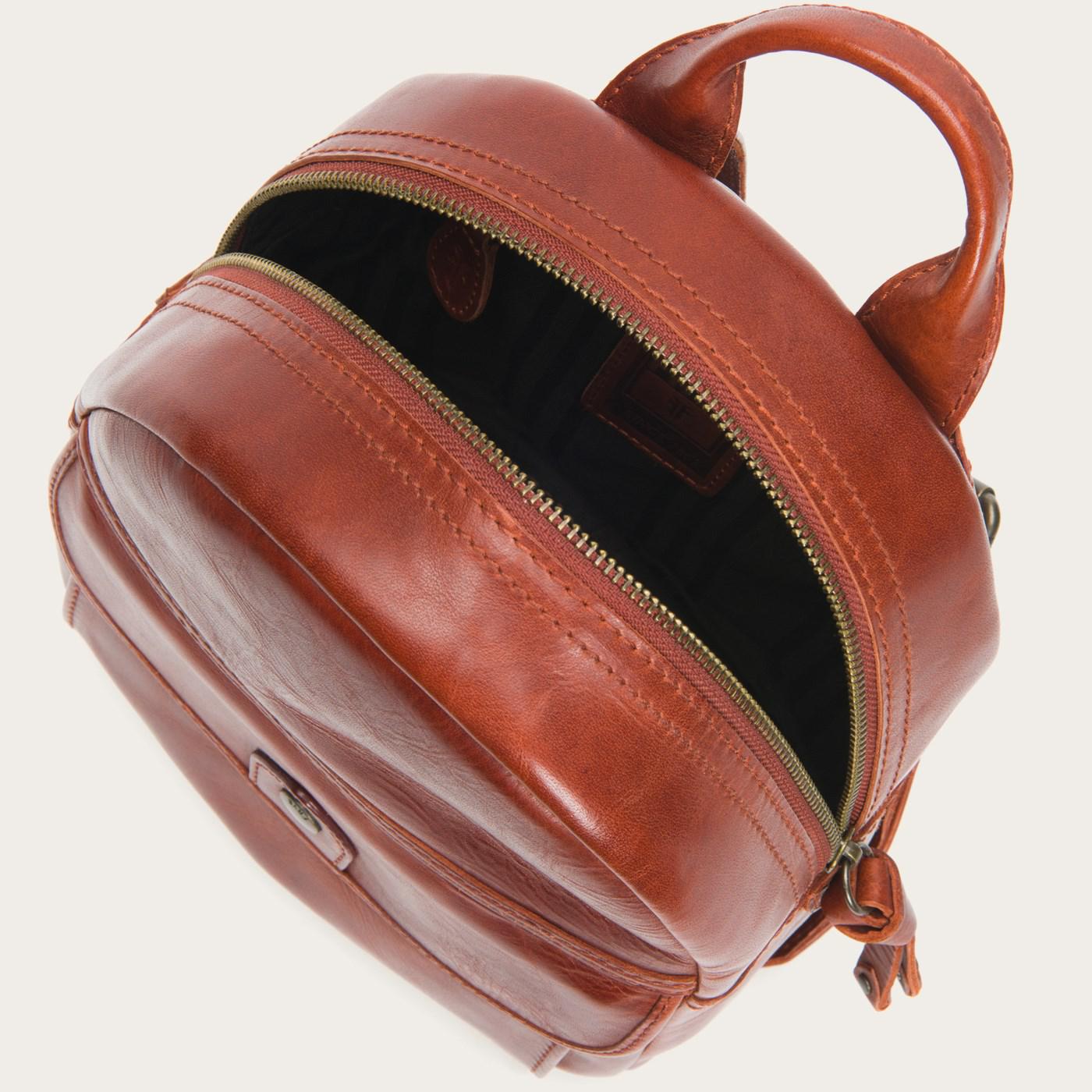 frye melissa mini leather backpack