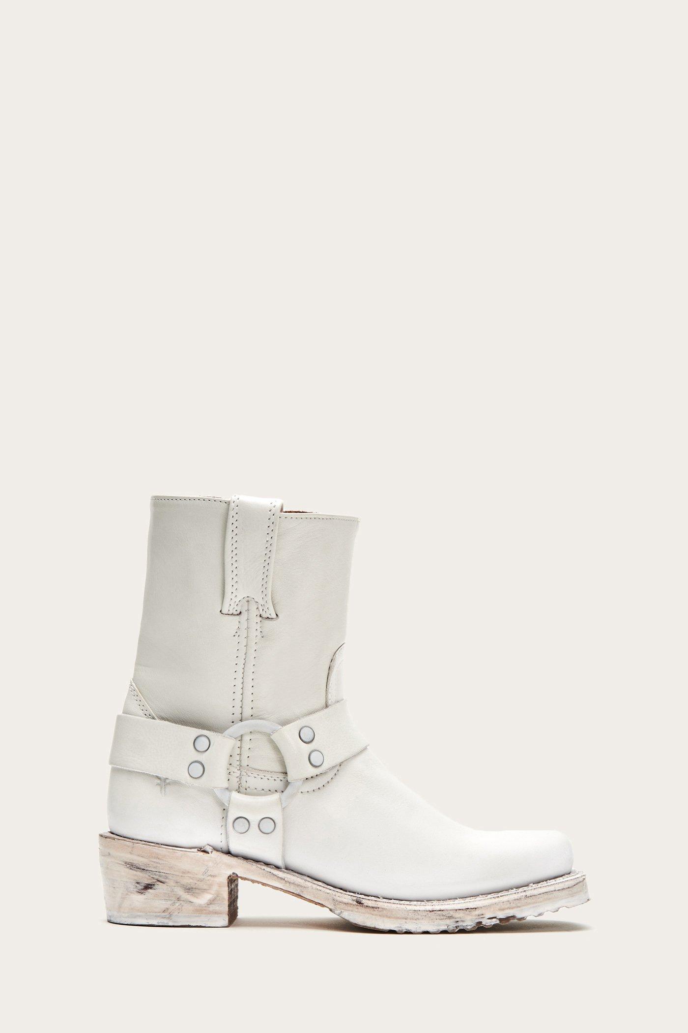 Frye Harness 8r in White | Lyst